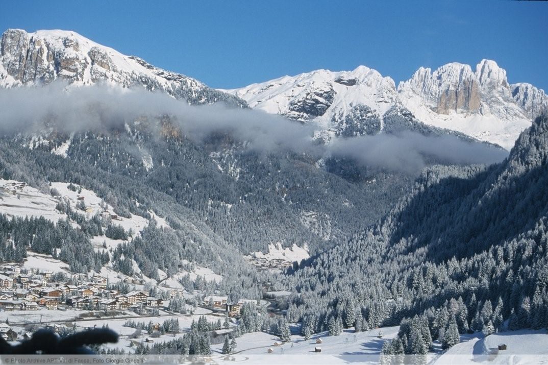 Skigebiet Pozza / Dolomiten