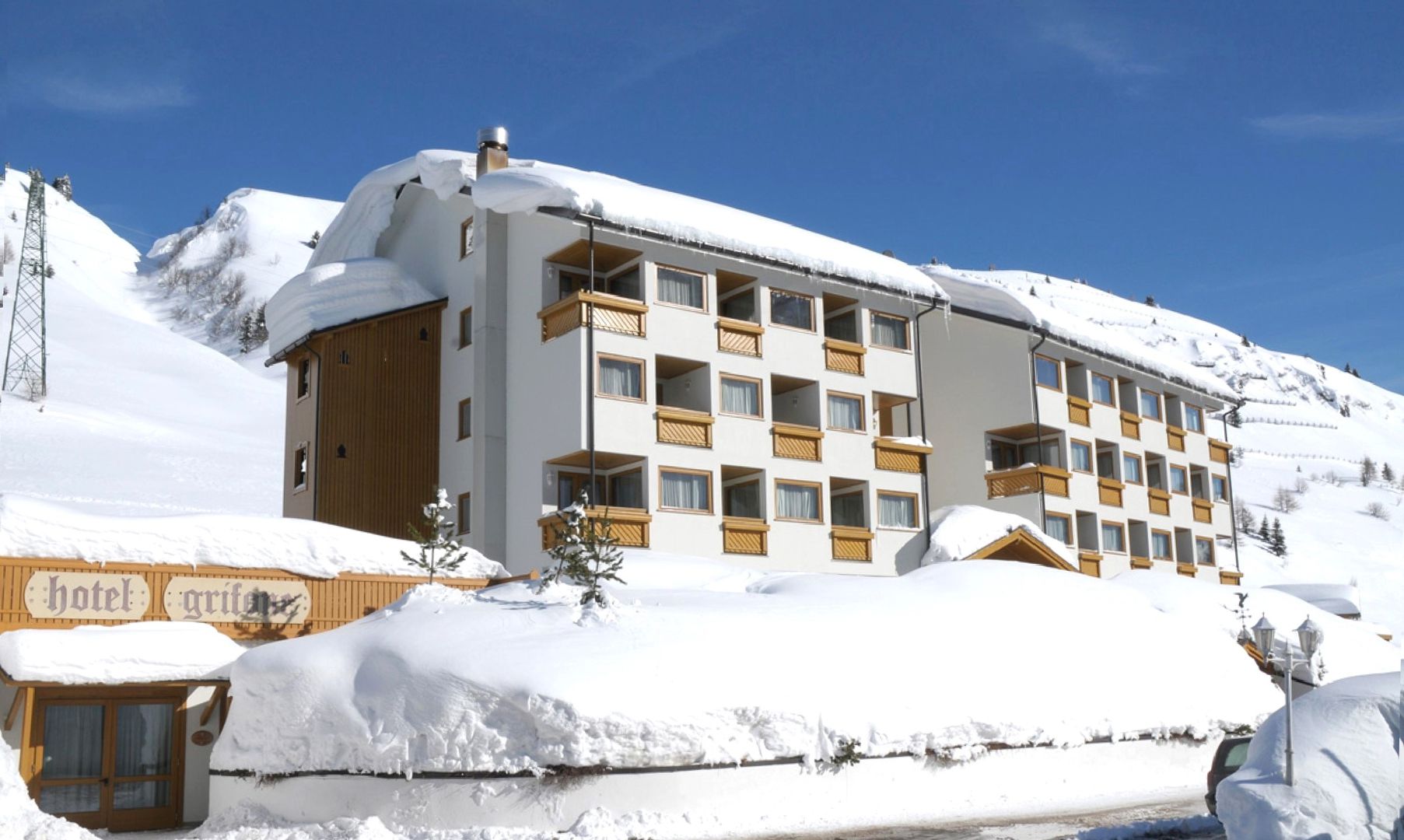 Hotel Grifone in Fassatal (Dolomiten), Hotel Grifone / Italien