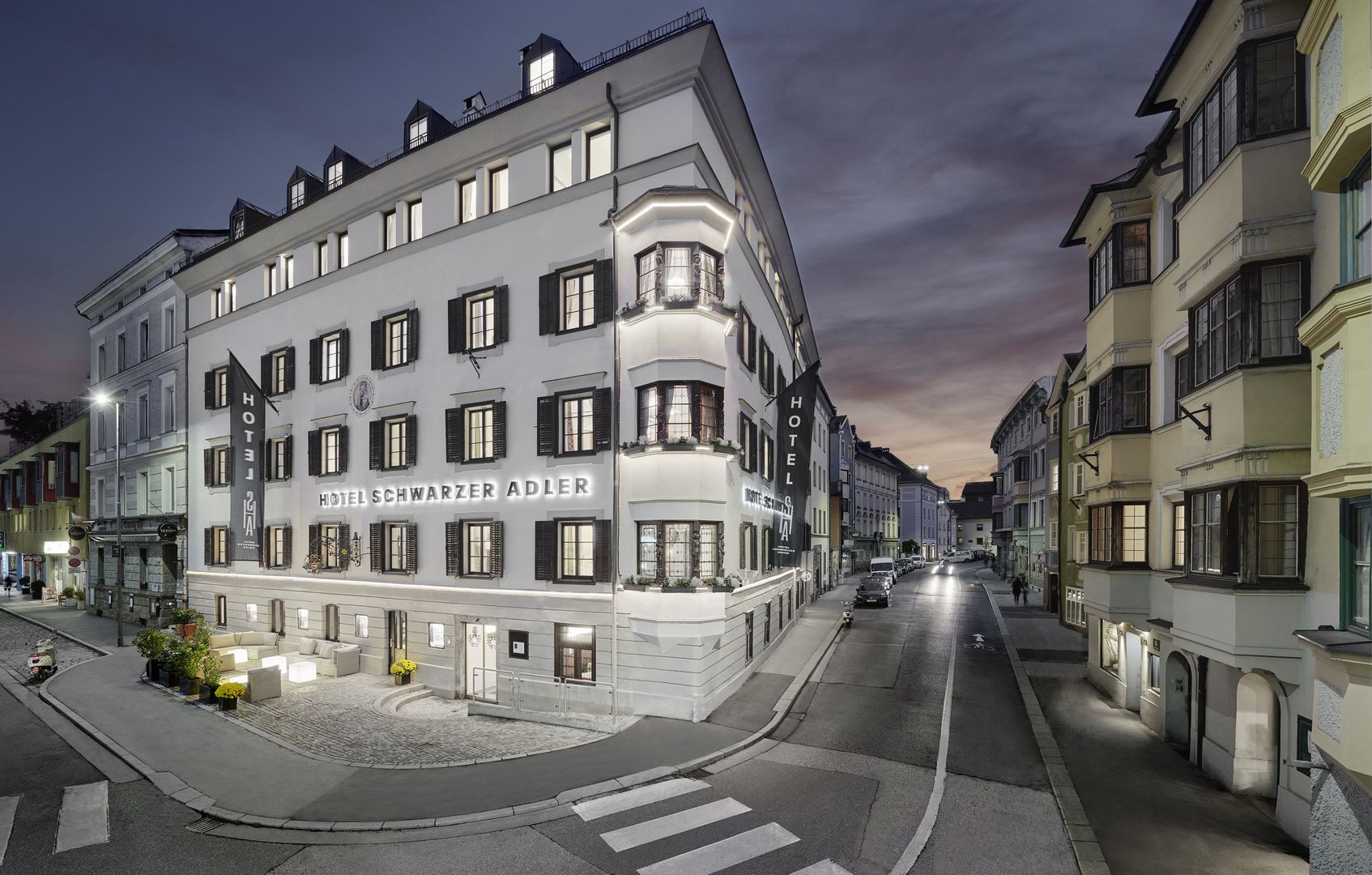 Hotel Schwarzer Adler Innsbruck in Innsbruck, Hotel Schwarzer Adler Innsbruck / Österreich