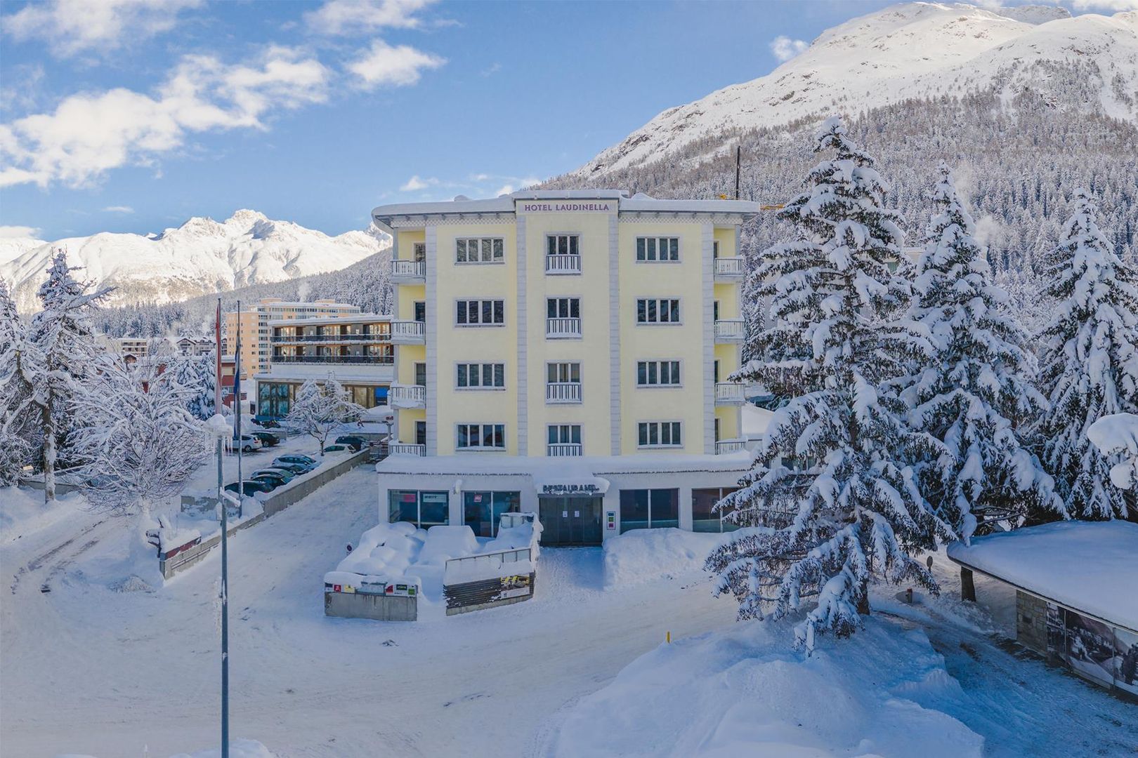 Hotel Laudinella in Engadin / St. Moritz, Hotel Laudinella / Schweiz