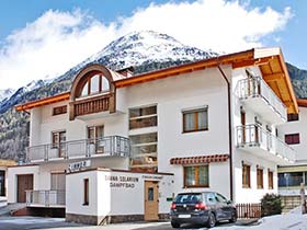 Sportpension Sölden Zentrum preiswert / Sölden (Ötztal) Buchung