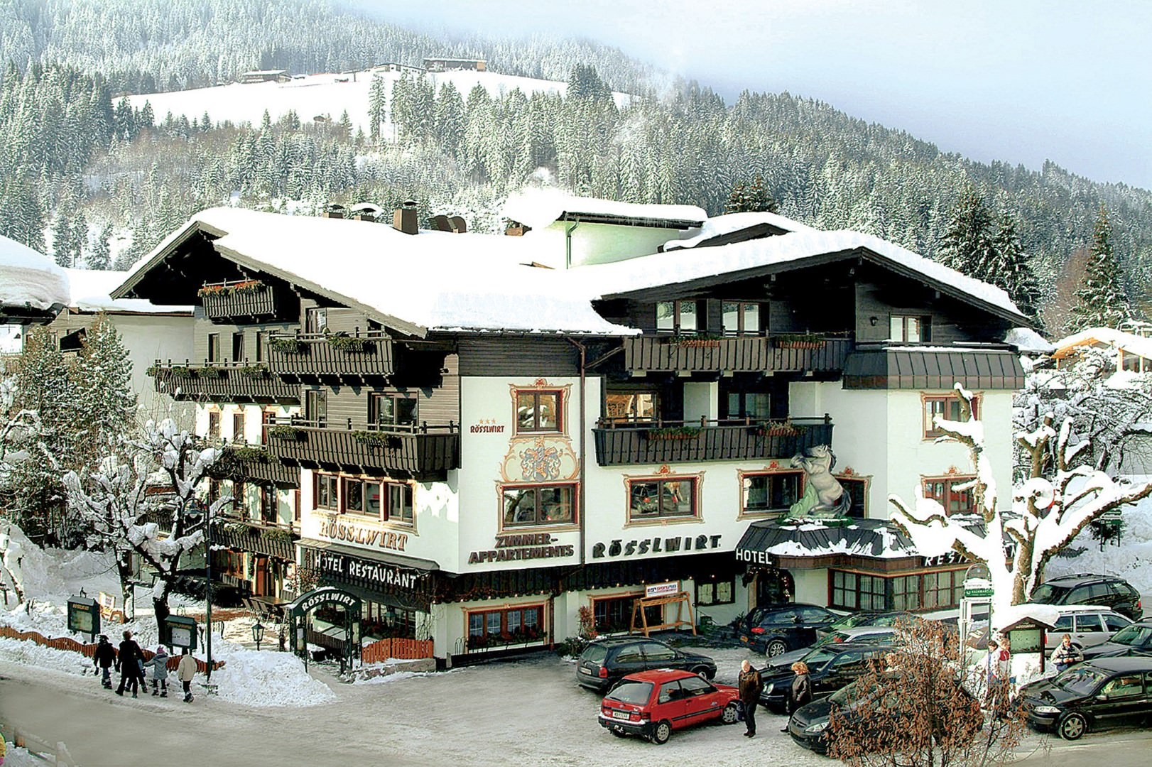 Hotel Rösslwirt in Kitzbühel - Kirchberg günstig buchen / Österreich Hotel Rösslwirt in Kitzbühel - Kirchberg, Hotel Rösslwirt / Österreich