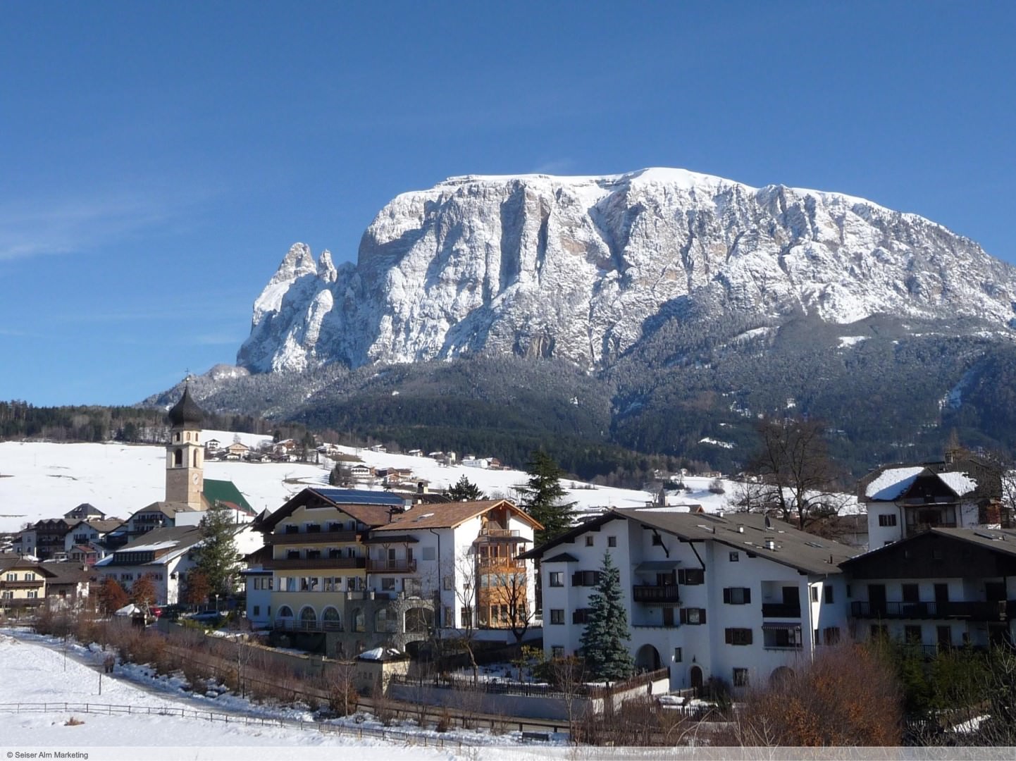 Skigebiet Seiser Alm Skigebiet Seiser Alm