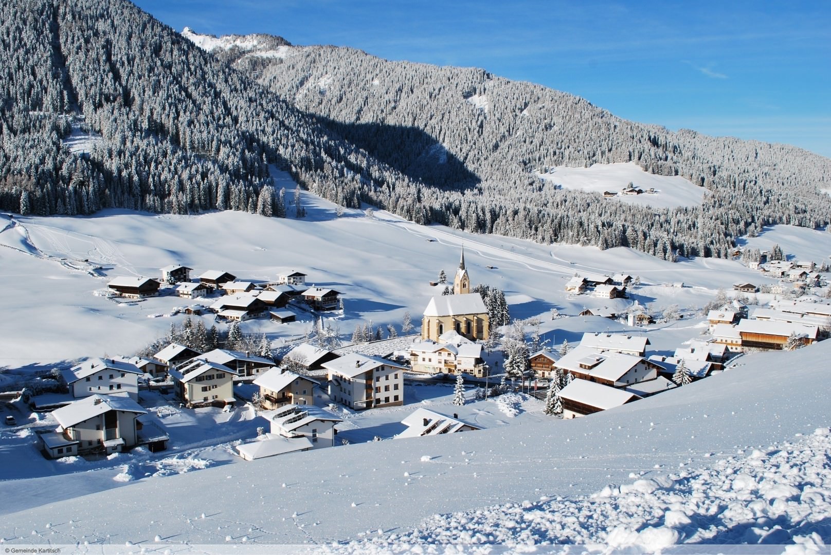 Skigebiet Kartitsch - Skiregion Hochpustertal