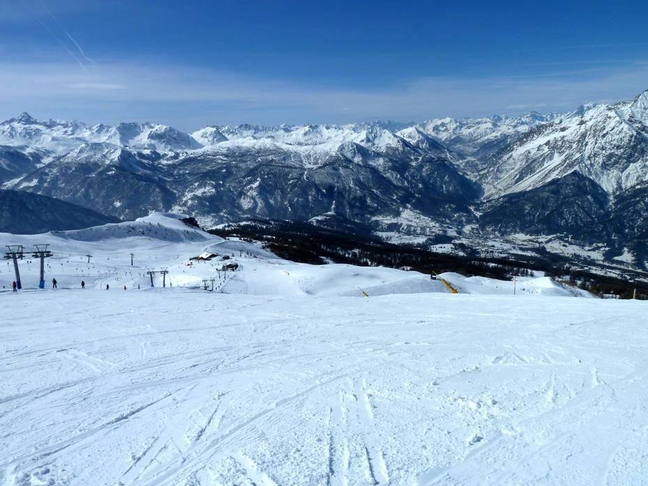 Skigebiet Sestrière Skigebiet Sestrière