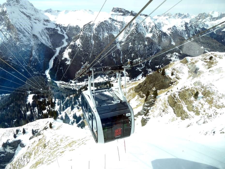 Skigebiet Vigo - Dolomiten