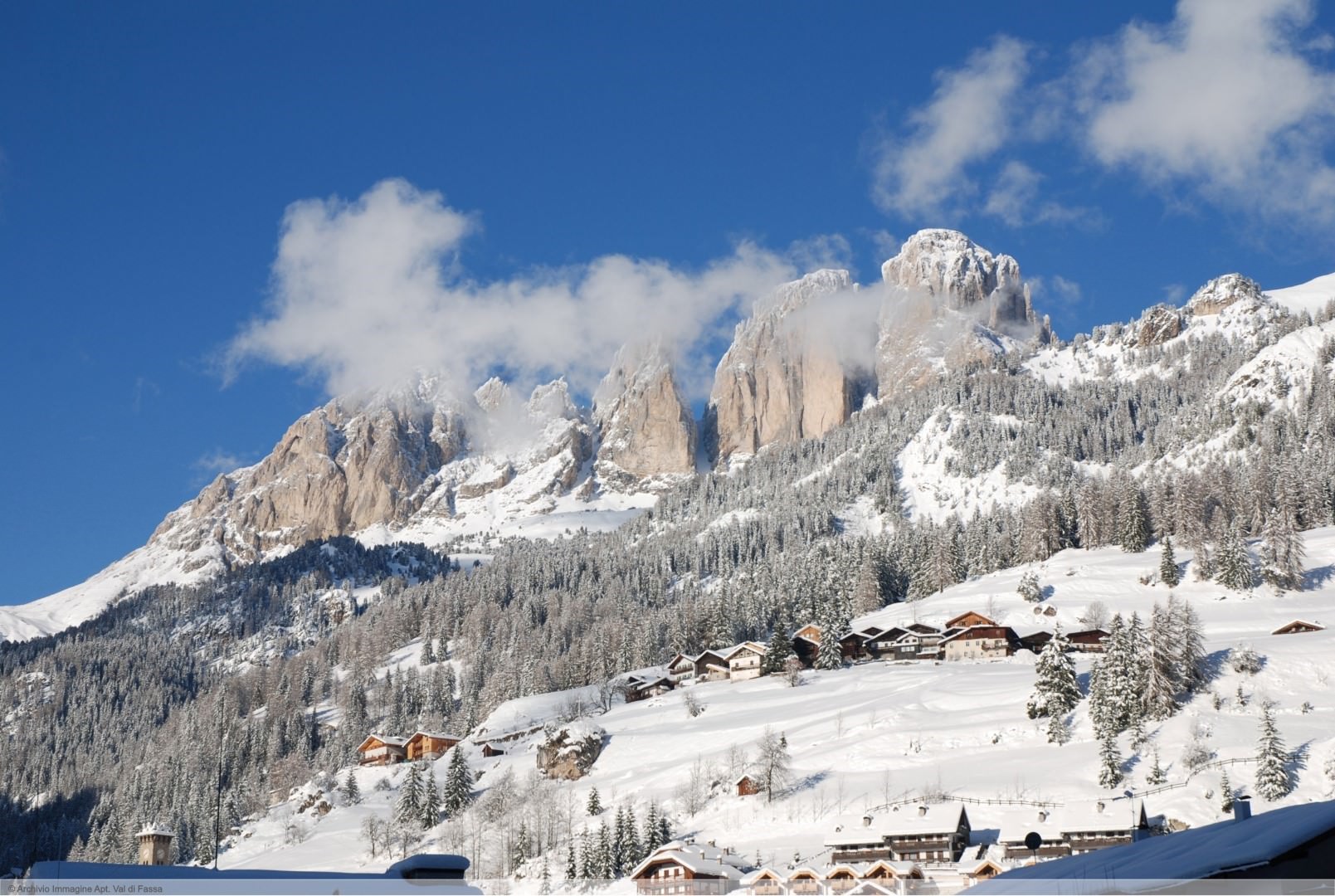 Skigebiet Campitello Skigebiet Campitello