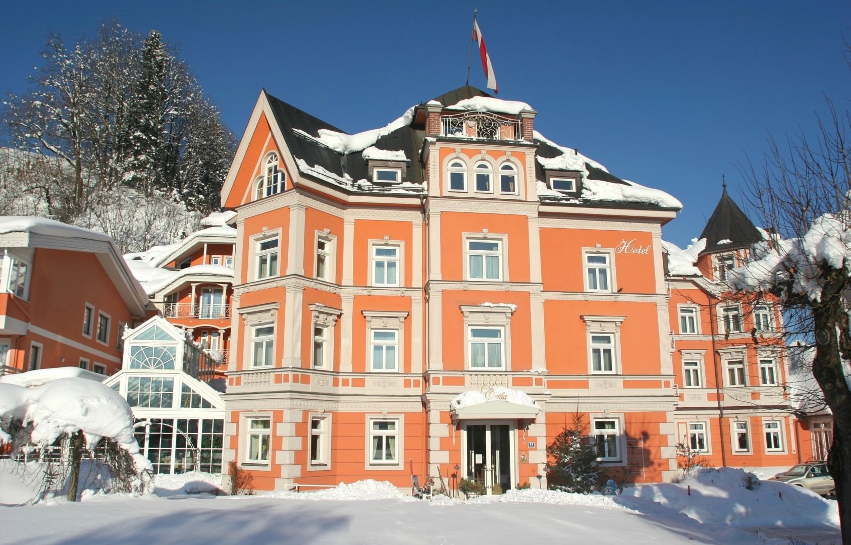 Garten-Spa-Hotel Erika in Kitzbühel - Kirchberg günstig buchen / Österreich Garten-Spa-Hotel Erika in Kitzbühel - Kirchberg, Garten-Spa-Hotel Erika / Österreich
