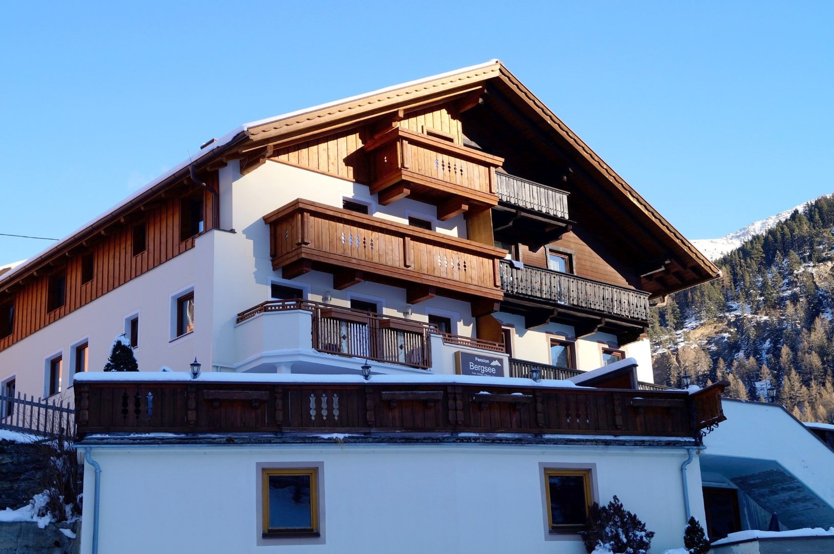 Pension Bergsee in Sölden (Ötztal), Pension Bergsee / Österreich