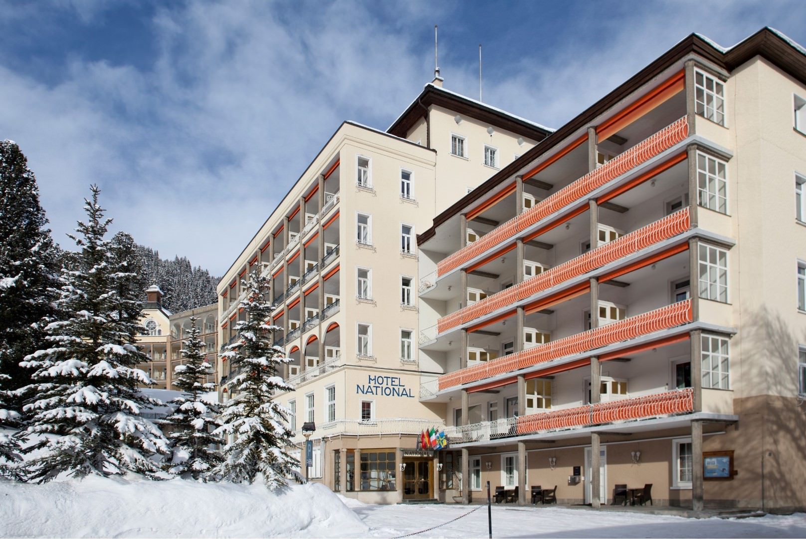 Hotel National in Davos, Hotel National / Schweiz