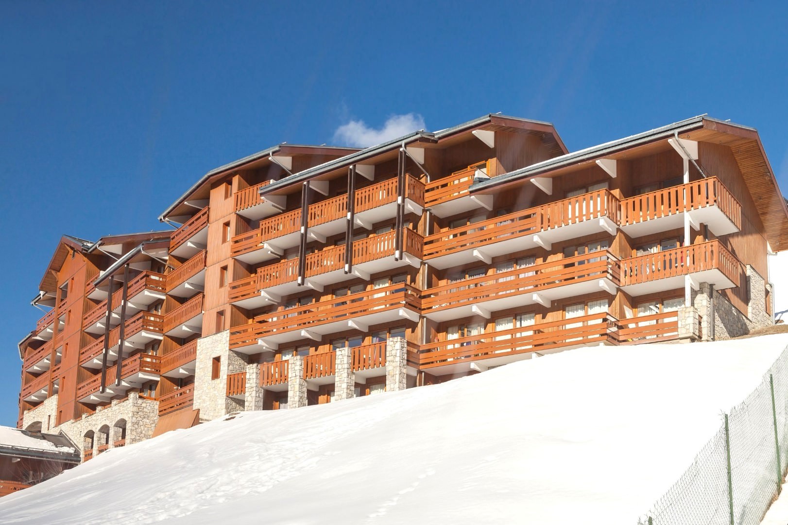 Les Sentiers du Tueda in La Tania/ Meribel / Les Trois Vallées, Les Sentiers du Tueda / Frankreich