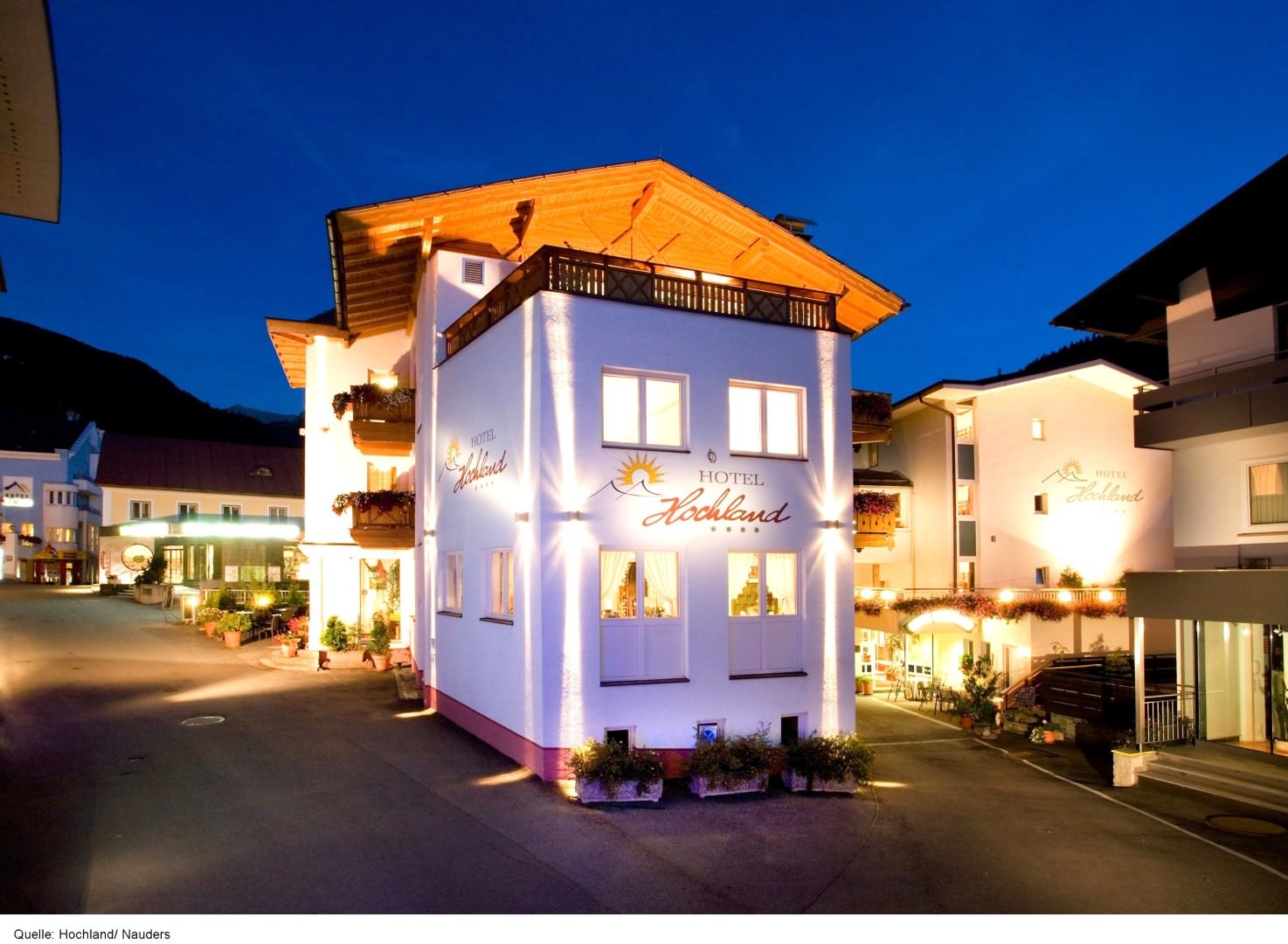 Hotel Hochland in Nauders günstig buchen / Österreich Hotel Hochland in Nauders, Hotel Hochland / Österreich