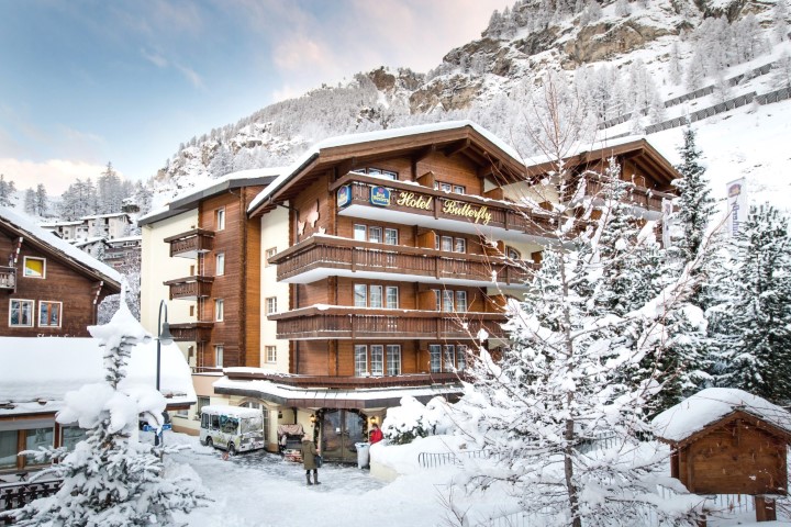 Best Western Hotel Butterfly in Zermatt günstig buchen / Schweiz Best Western Hotel Butterfly in Zermatt, Best Western Hotel Butterfly / Schweiz