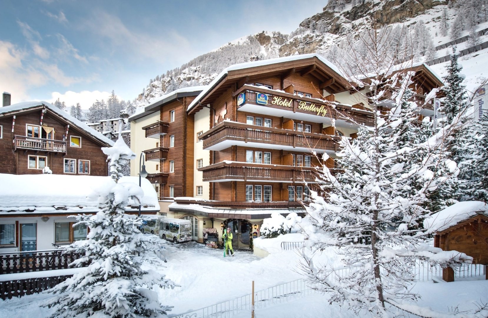 Best Western Hotel Butterfly in Zermatt günstig buchen / Schweiz Best Western Hotel Butterfly in Zermatt, Best Western Hotel Butterfly / Schweiz