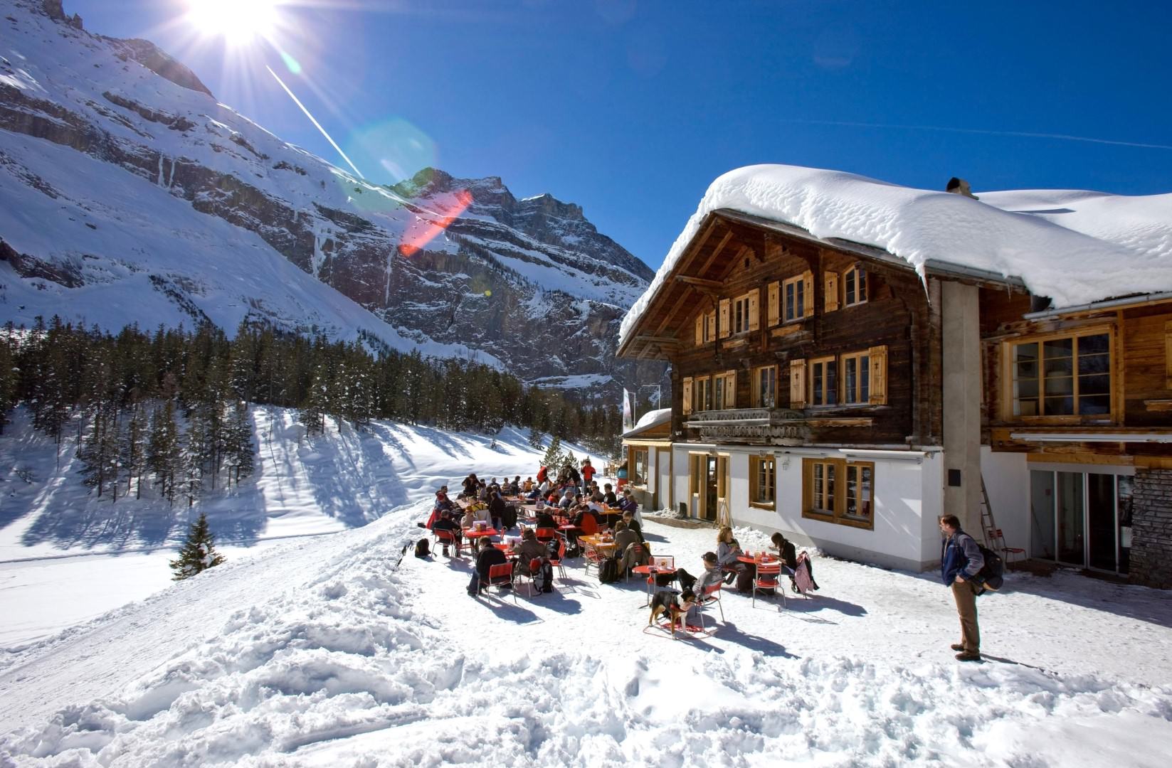 Hotel Blümlisalp in Kandersteg günstig buchen / Schweiz Hotel Blümlisalp in Kandersteg, Hotel Blümlisalp / Schweiz