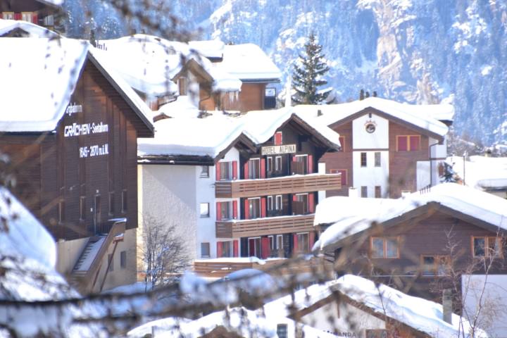Hotel Alpina in Grächen günstig buchen / Schweiz Hotel Alpina in Grächen, Hotel Alpina / Schweiz
