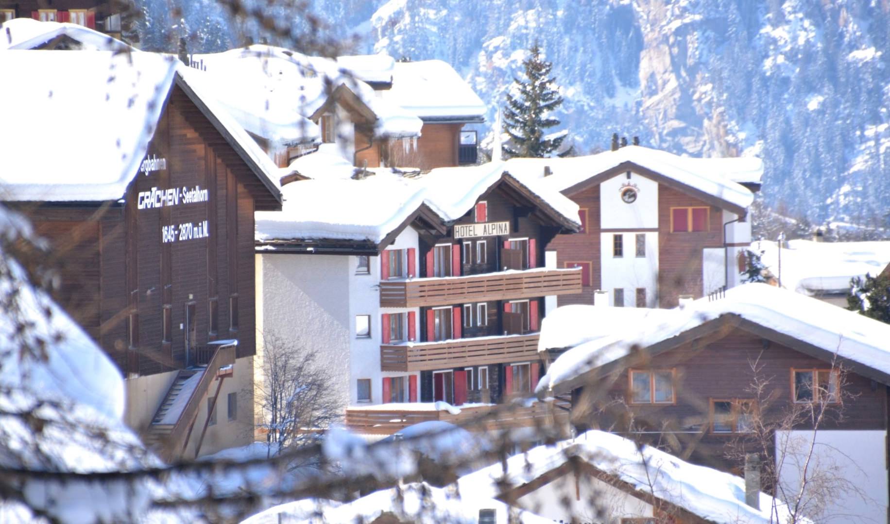 Hotel Alpina in Grächen günstig buchen / Schweiz Hotel Alpina in Grächen, Hotel Alpina / Schweiz