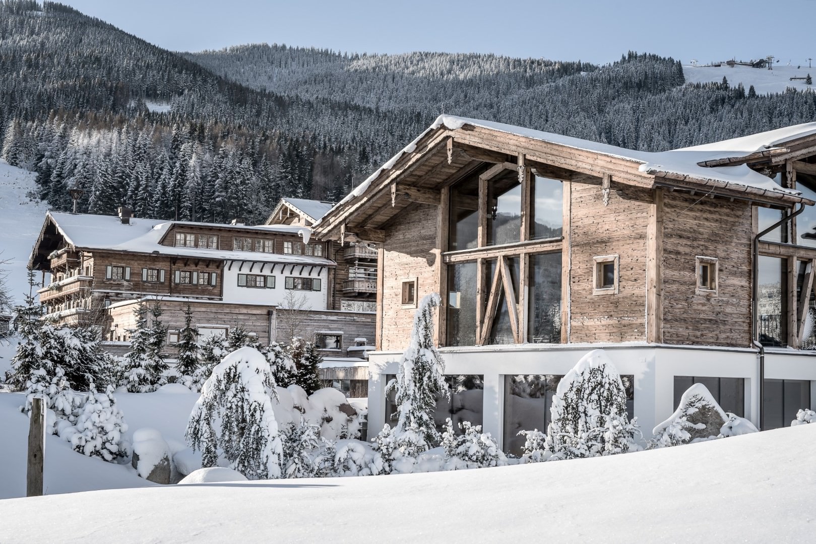 PURADIES - Hotel & Chalet Resort in Leogang günstig buchen / Österreich PURADIES - Hotel & Chalet Resort in Leogang, PURADIES - Hotel & Chalet Resort / Österreich