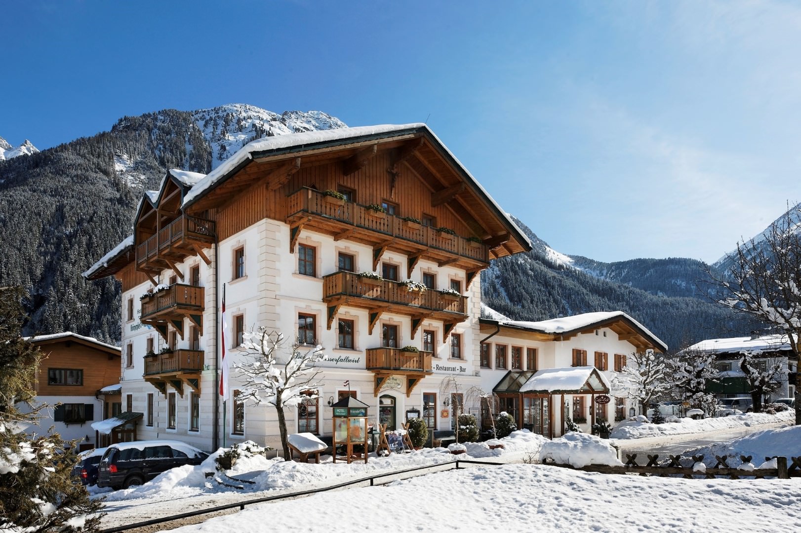 Hotel Krimmlerfälle in Krimml (Zillertal Arena) günstig buchen / Österreich Hotel Krimmlerfälle in Krimml (Zillertal Arena), Hotel Krimmlerfälle / Österreich