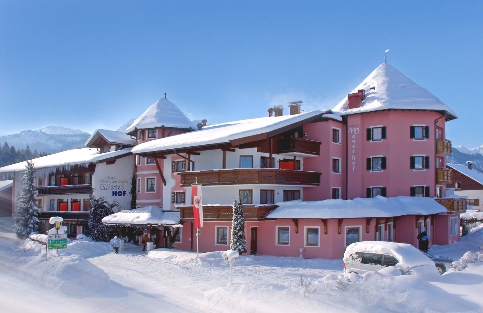 Hotel Moserhof in Reutte, Hotel Moserhof / Österreich