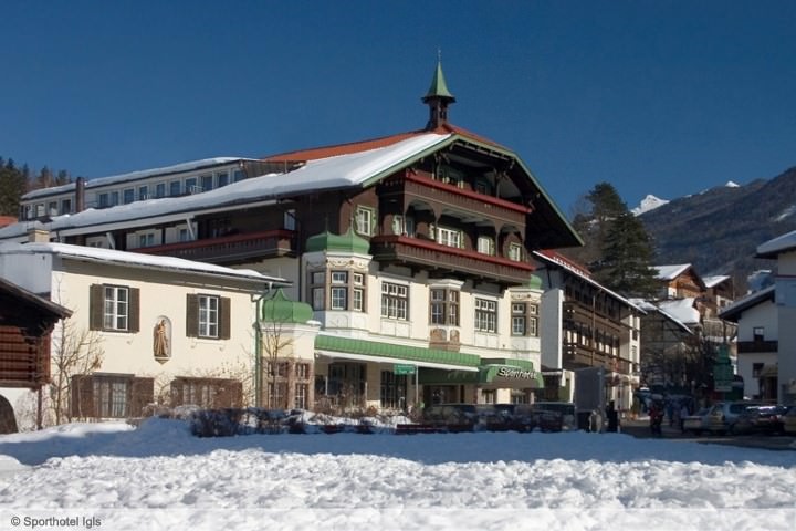 Sporthotel Igls in Skigroßraum Innsbruck günstig buchen / Österreich Sporthotel Igls in Skigroßraum Innsbruck, Sporthotel Igls / Österreich