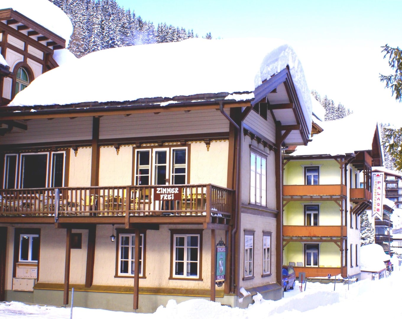Snowboarder's Palace in Davos günstig buchen / Schweiz Snowboarder's Palace in Davos, Snowboarder's Palace / Schweiz