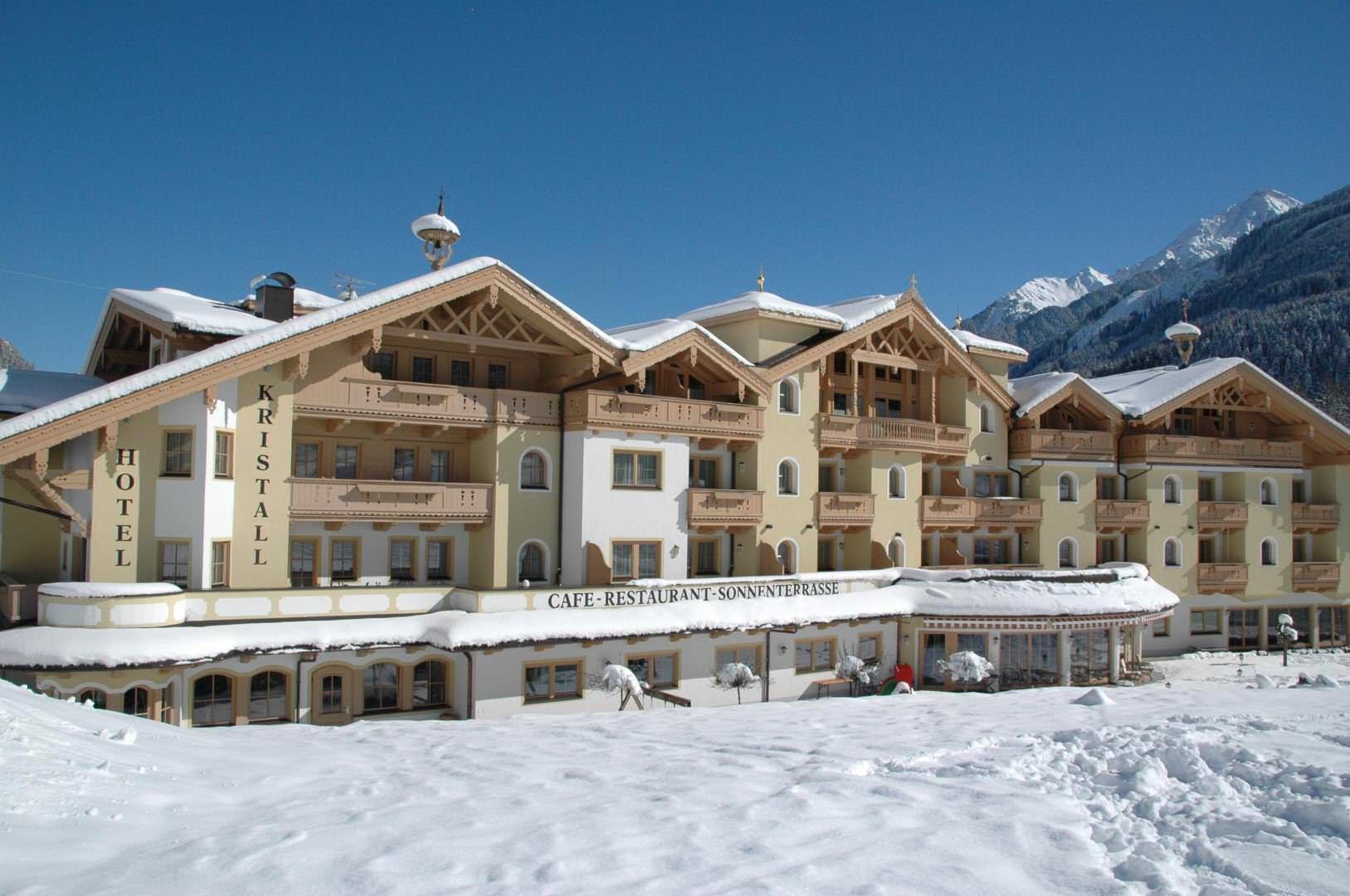 Hotel Kristall in Finkenberg (Zillertal) günstig buchen / Österreich Hotel Kristall in Finkenberg (Zillertal), Hotel Kristall / Österreich