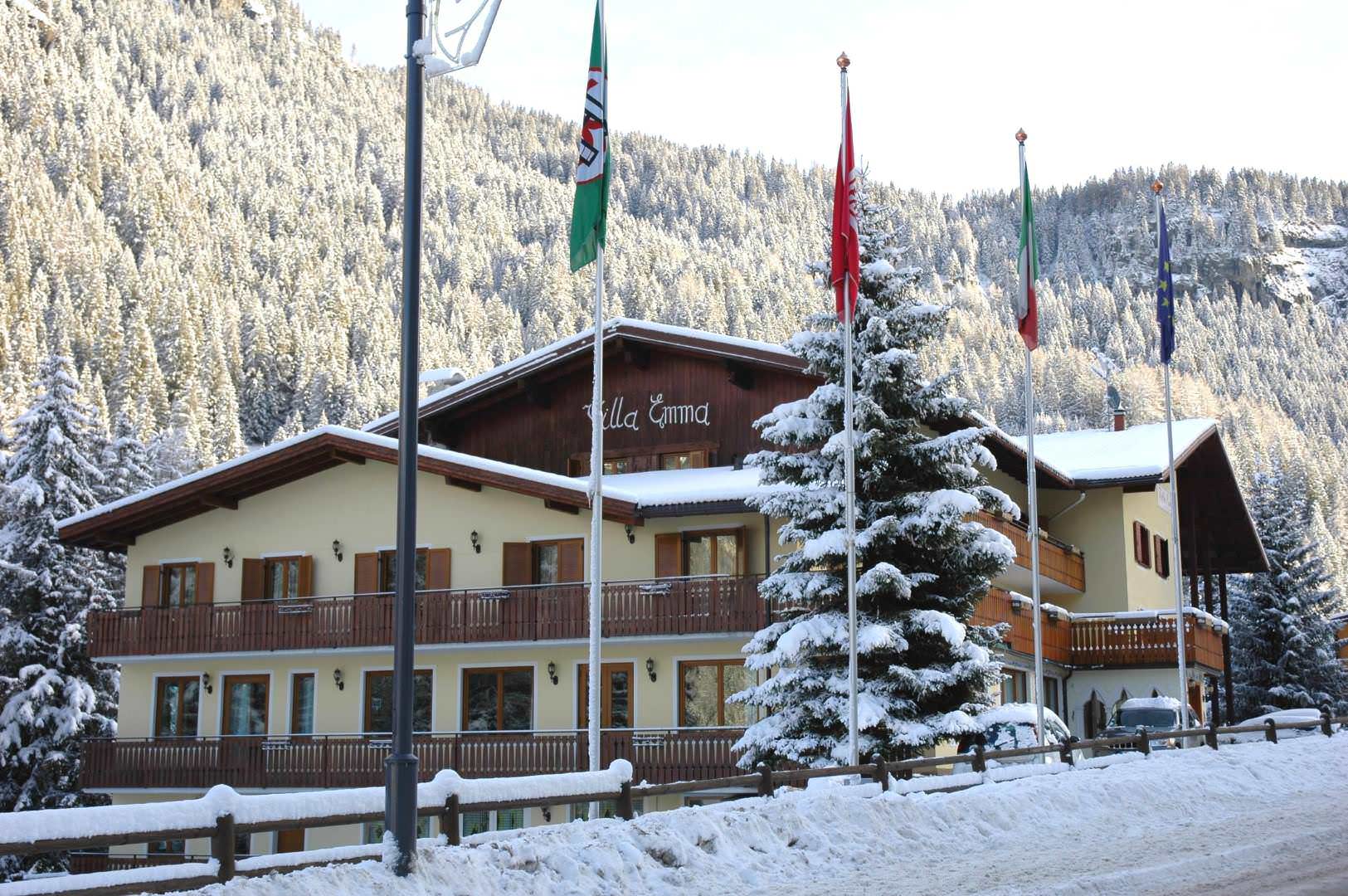 Hotel Villa Emma in Fassatal (Dolomiten) günstig buchen / Italien Hotel Villa Emma in Fassatal (Dolomiten), Hotel Villa Emma / Italien