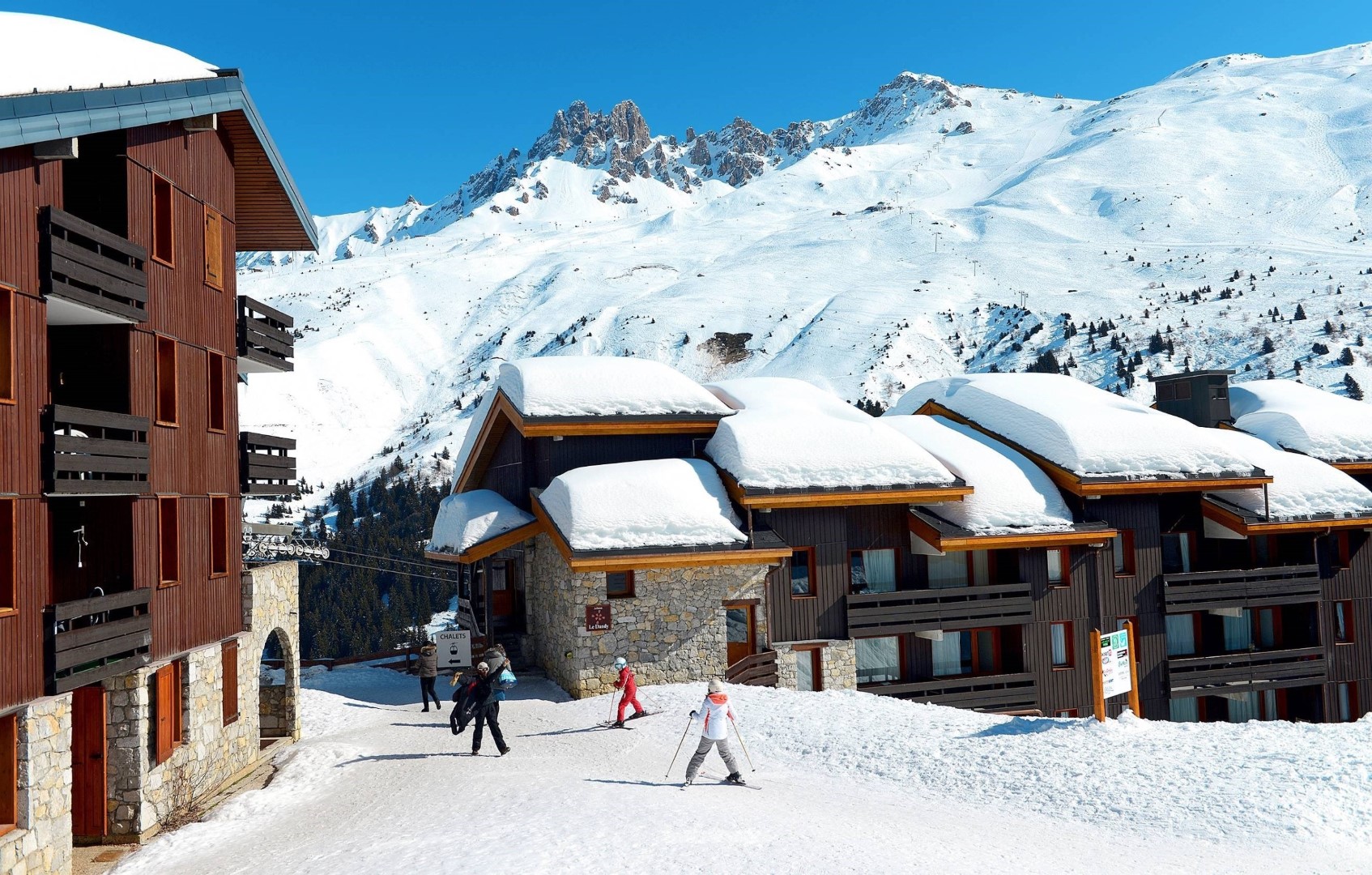 Résidence Le Hameau du Mottaret in La Tania/ Meribel / Les Trois Vallées günstig buchen / Frankreich Résidence Le Hameau du Mottaret in La Tania/ Meribel / Les Trois Vallées, Résidence Le Hameau du Mottaret / Frankreich