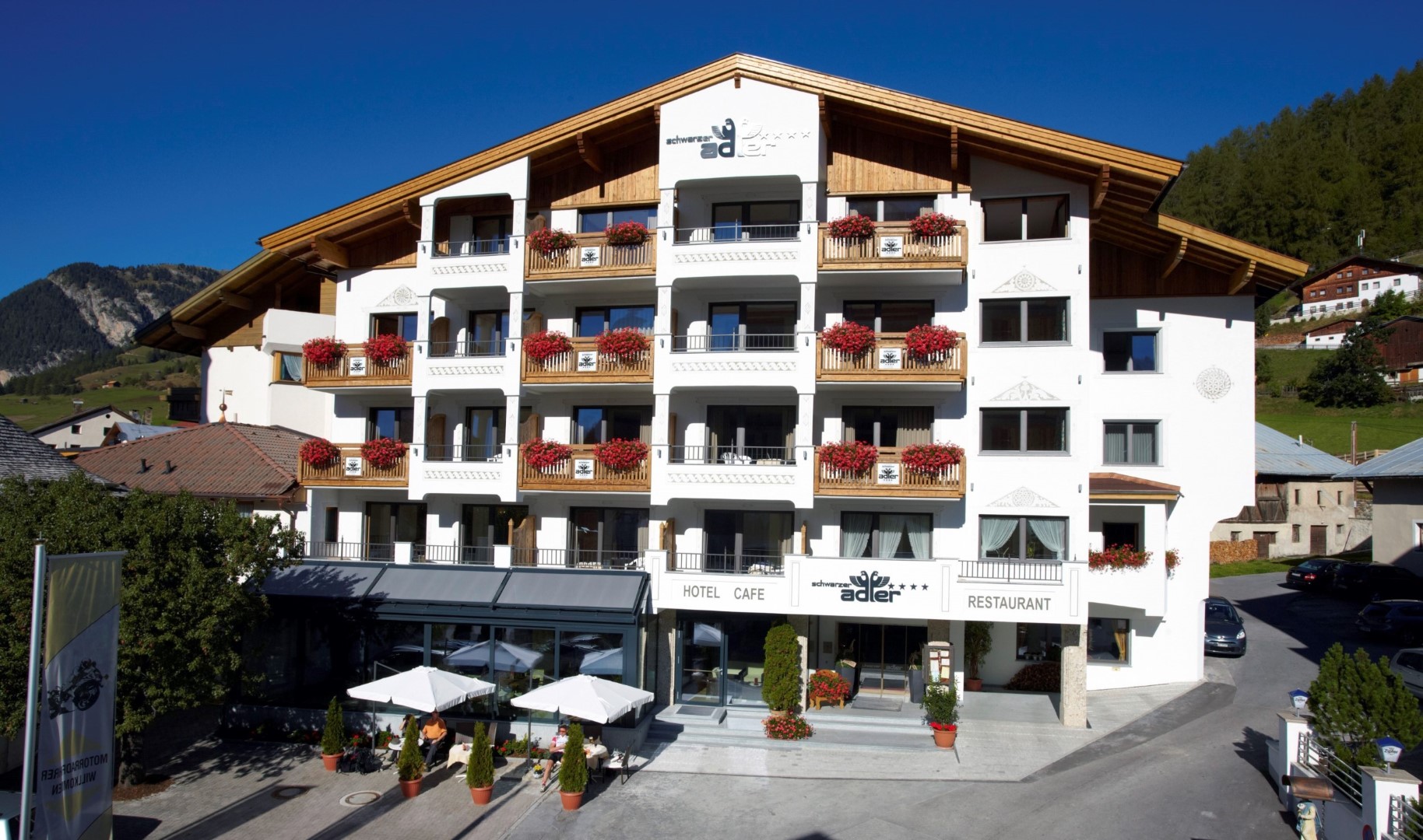Hotel Schwarzer Adler in Nauders günstig buchen / Österreich Hotel Schwarzer Adler in Nauders, Hotel Schwarzer Adler / Österreich