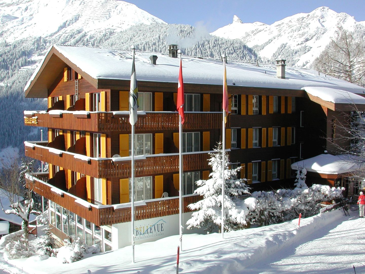 Hotel Bellevue Wengen in Wengen günstig buchen / Schweiz Hotel Bellevue Wengen in Wengen, Hotel Bellevue Wengen / Schweiz