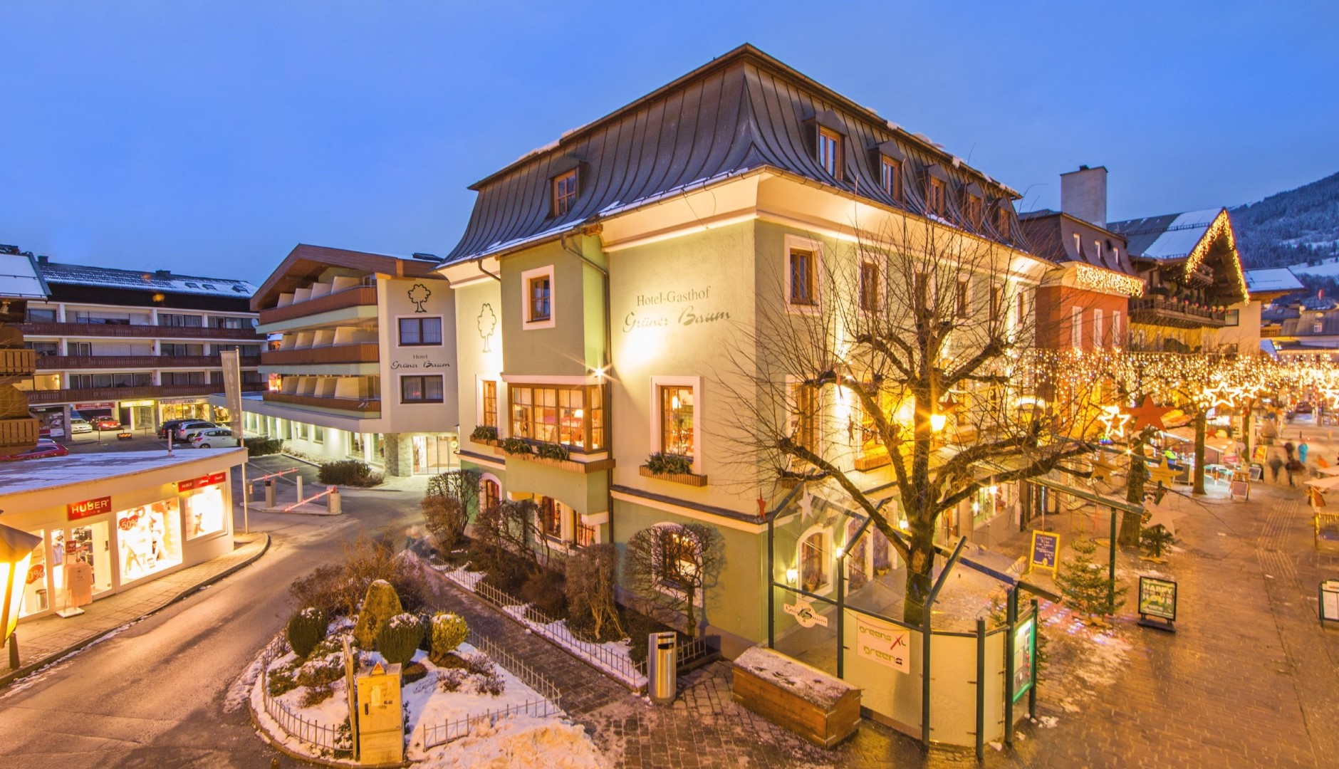 Hotel Grüner Baum in Zell am See günstig buchen / Österreich Hotel Grüner Baum in Zell am See, Hotel Grüner Baum / Österreich