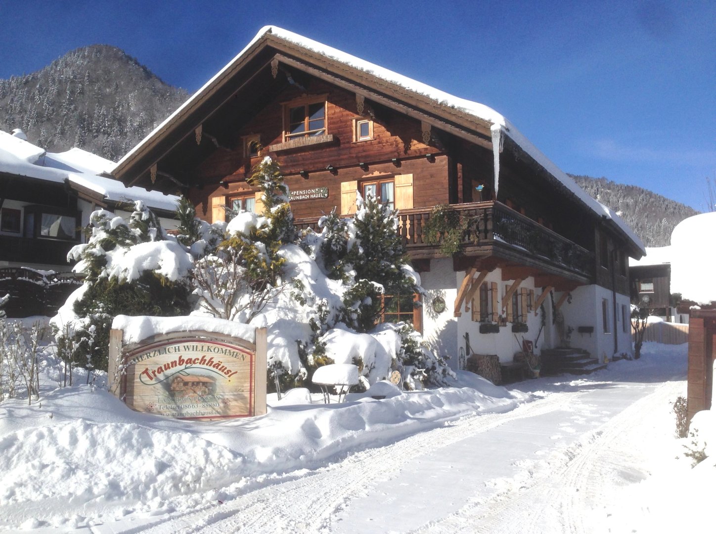 Pension Traunbachhäusl - Unterkunft in Ruhpolding