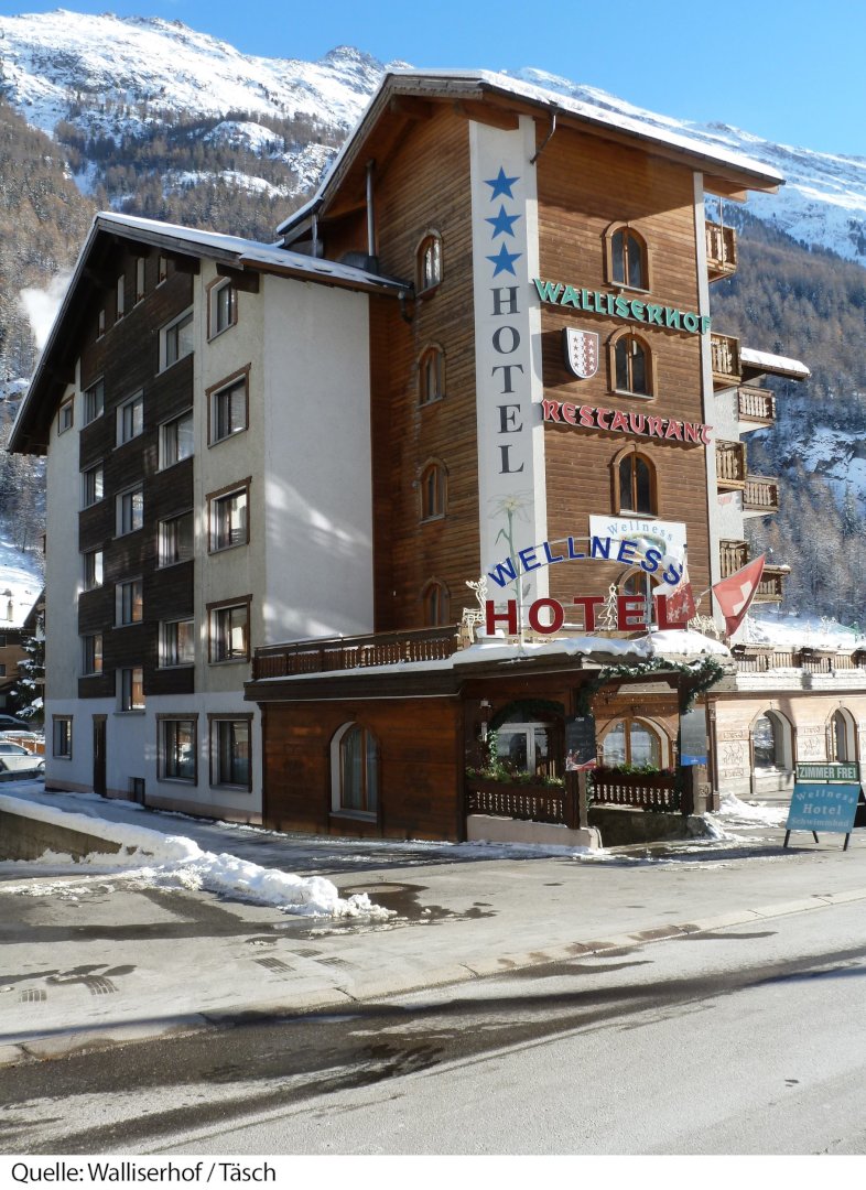 Hotel Walliserhof in Zermatt günstig buchen / Schweiz Hotel Walliserhof in Zermatt, Hotel Walliserhof / Schweiz