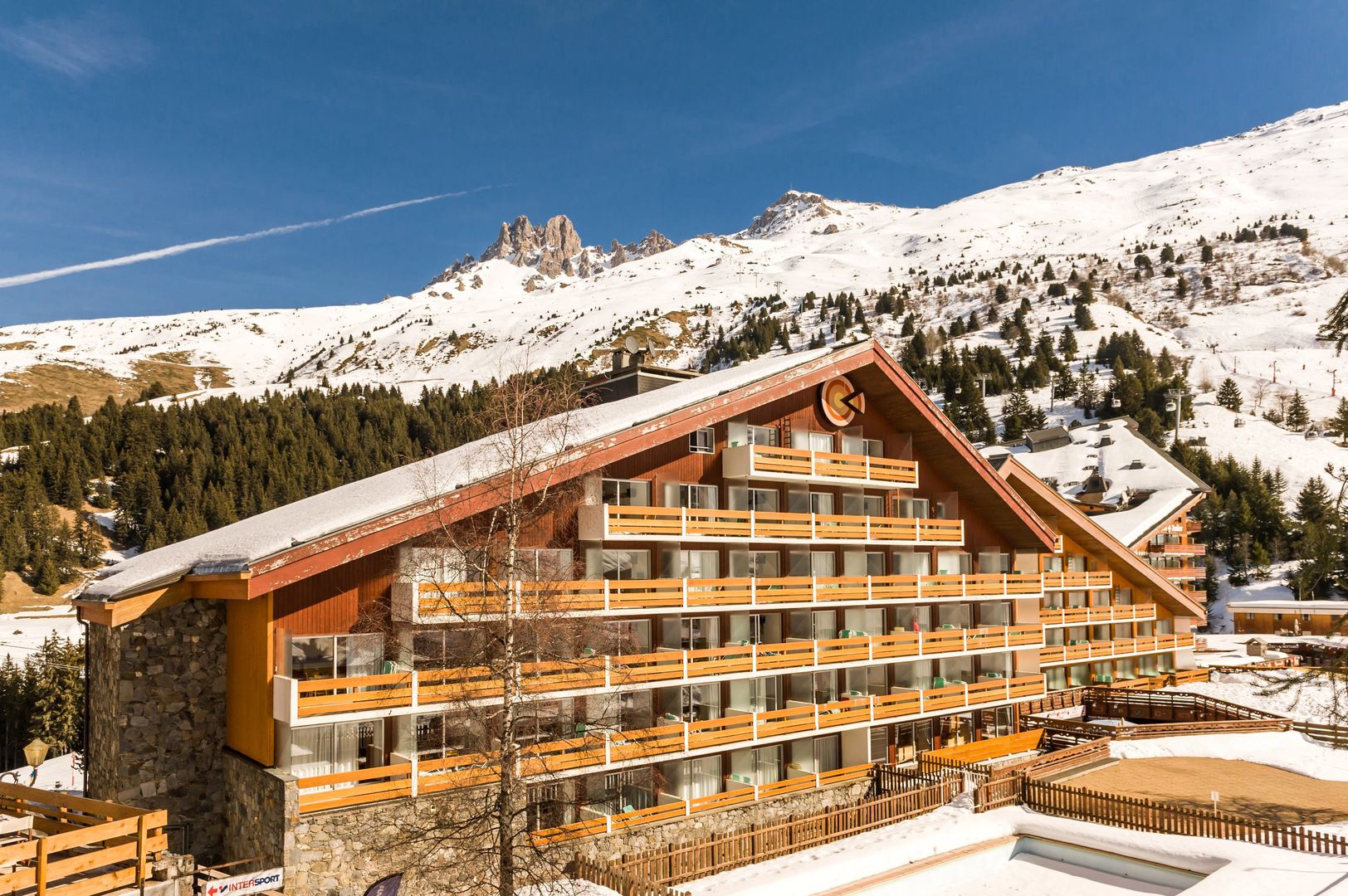 Résidence Les Bleuets - Unterkunft in La-Tania-Meribel-Les-Trois-Vallees