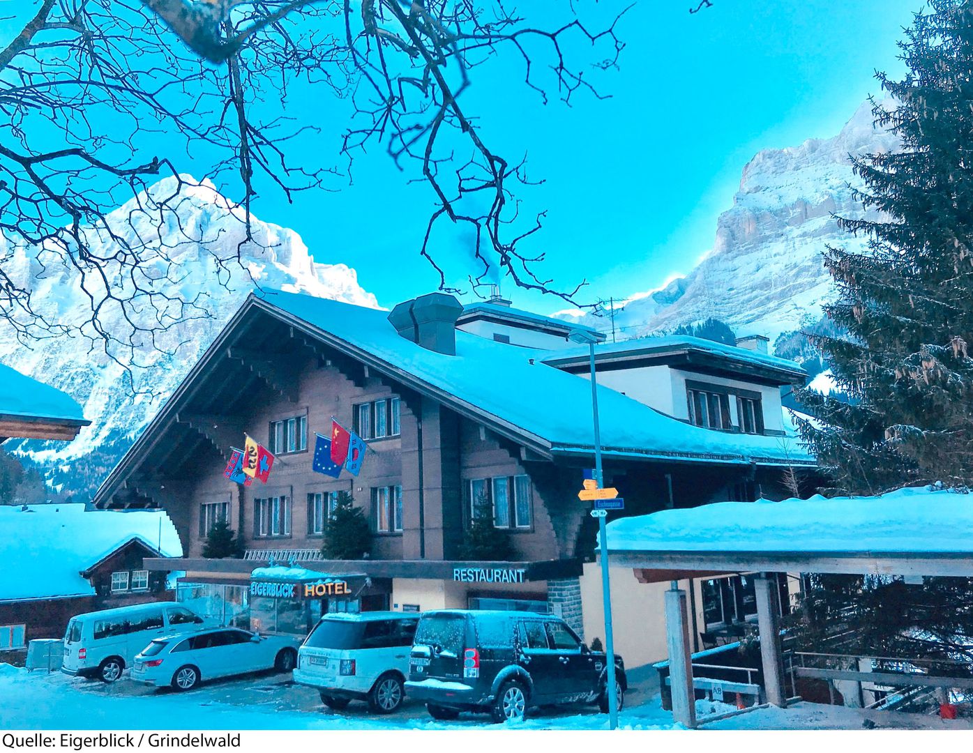 Hotel Eigerblick in Grindelwald günstig buchen / Schweiz Hotel Eigerblick in Grindelwald, Hotel Eigerblick / Schweiz