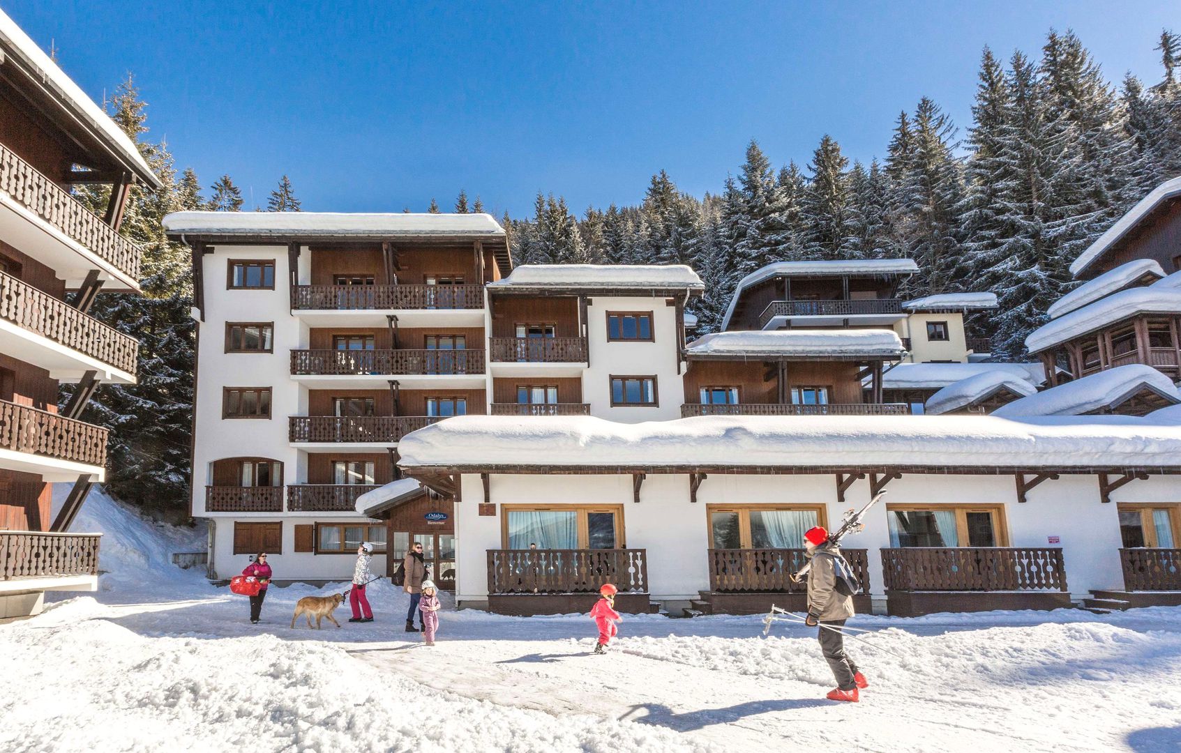 Résidence Le Front de Neige in Flaine - Les Carroz d'Arâches günstig buchen / Frankreich Résidence Le Front de Neige in Flaine - Les Carroz d'Arâches, Résidence Le Front de Neige / Frankreich