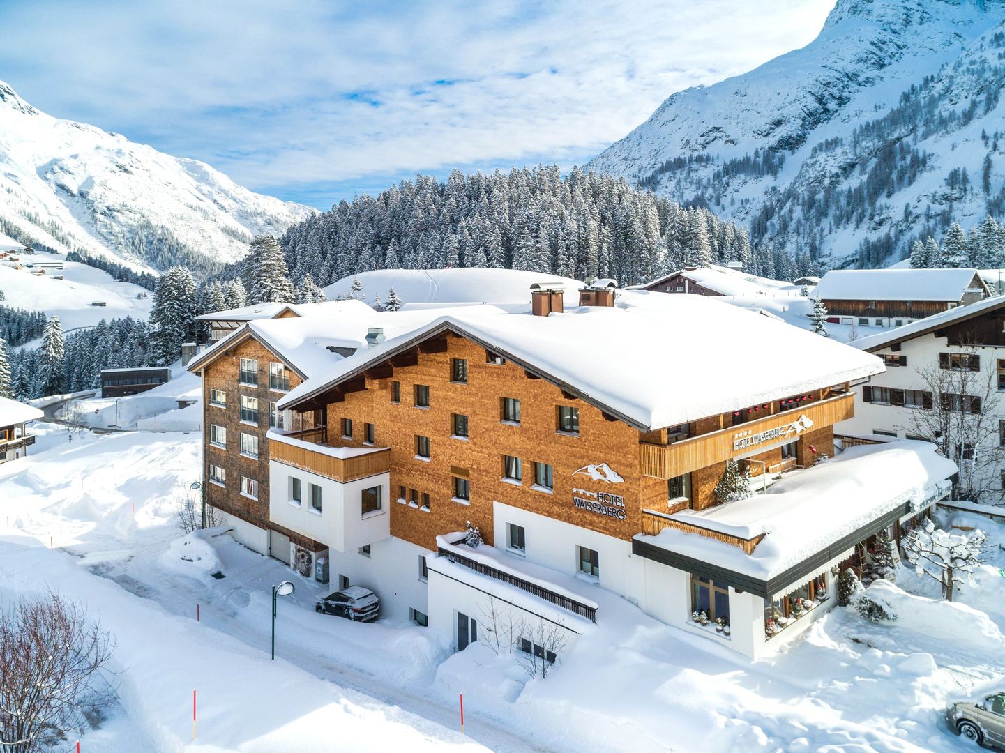 Hotel Walserberg in Warth-Schröcken, Hotel Walserberg / Österreich