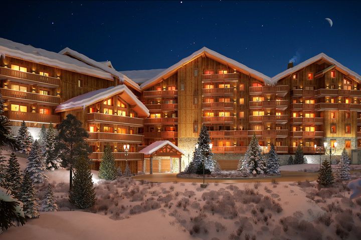 Premium Résidence L'Hévana frei / La Tania/ Meribel / Les Trois Vallées Frankreich Skipass