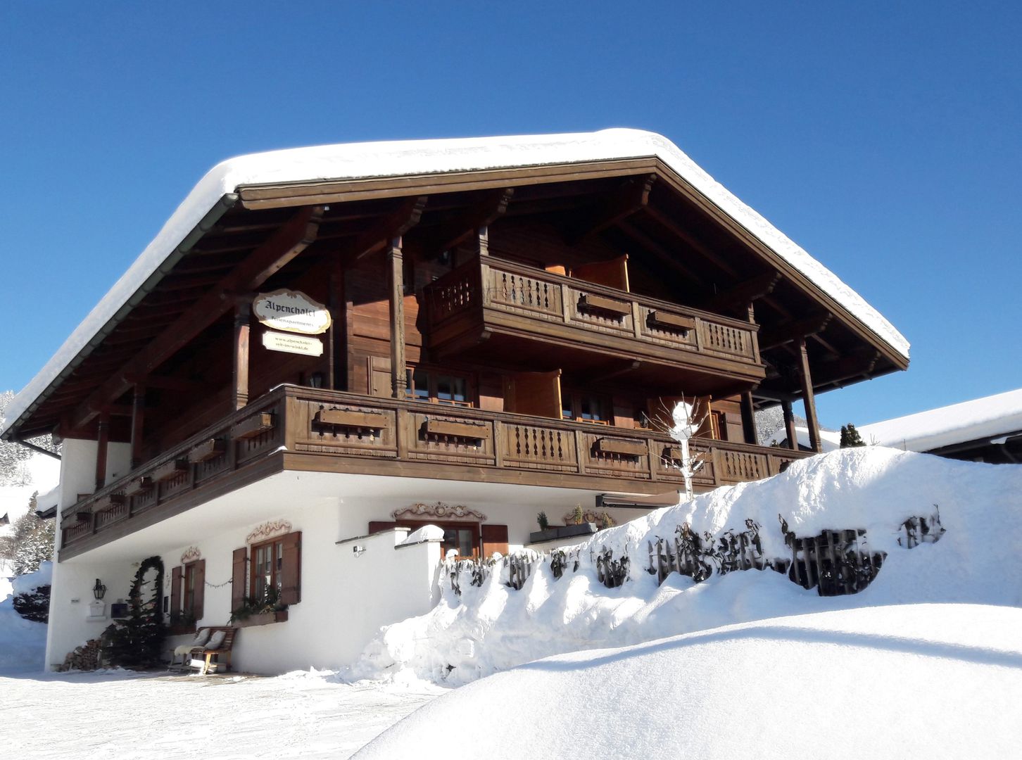 Alpenchalet Reit im Winkl - Unterkunft in Reit-im-Winkl