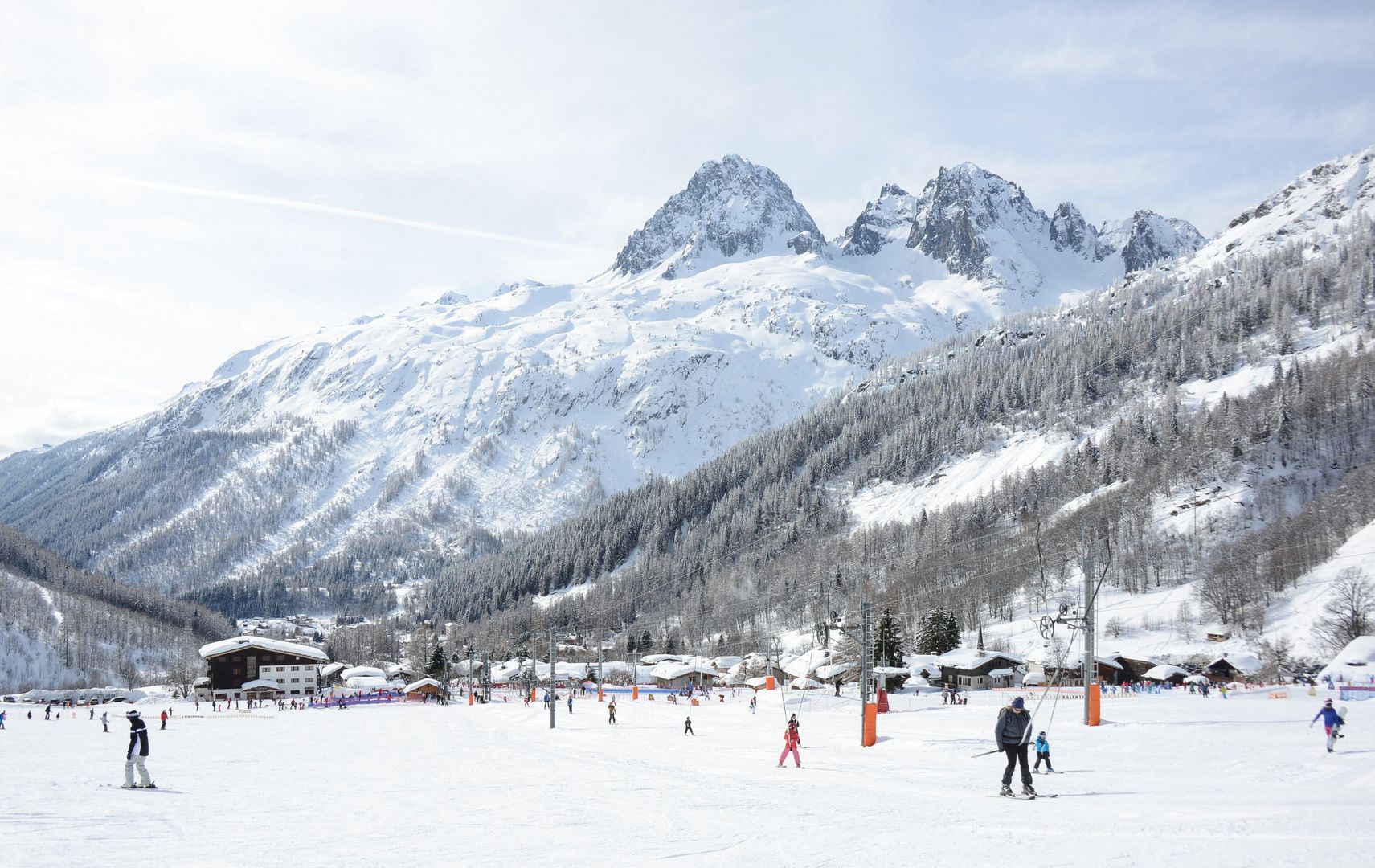 Skigebiet Courmayeur - Matterhorn - Italien