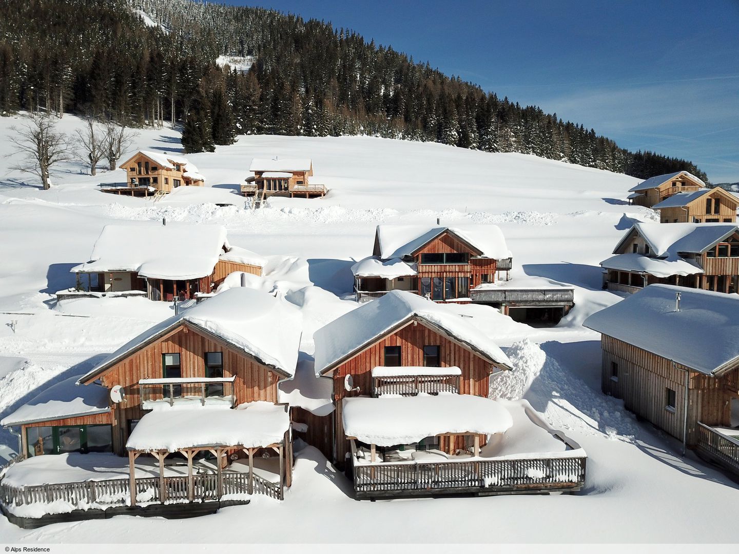 Chalet Almdorf Hohentauern - Unterkunft in Hohentauern