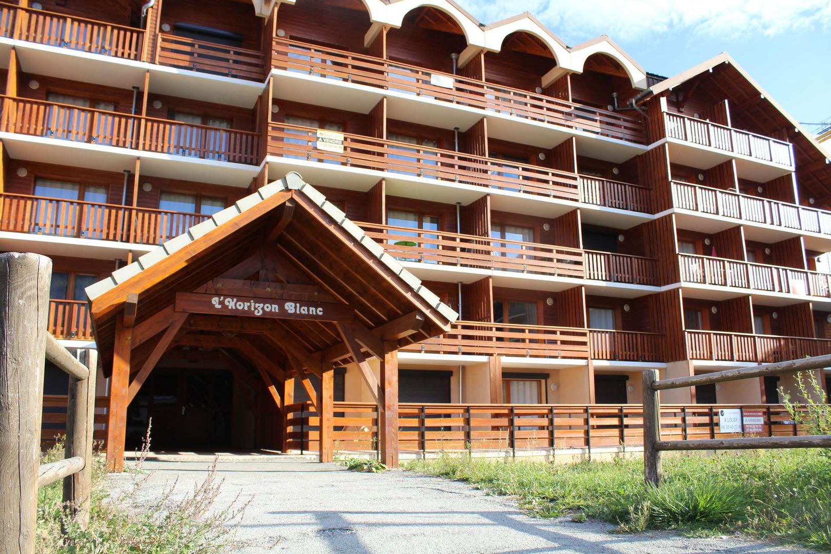 Résidence l'Horizon Blanc - Unterkunft in La-Joue-du-Loup