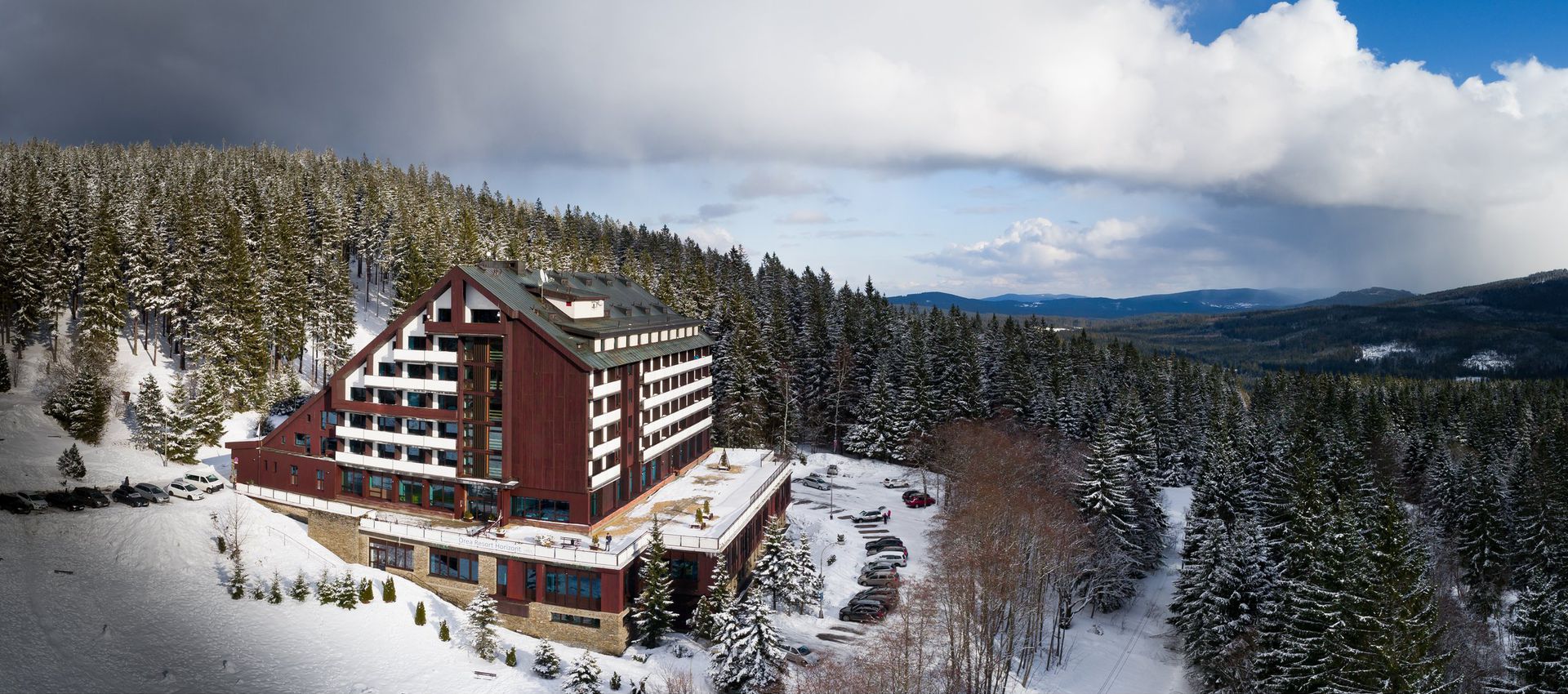 OREA Wellness Hotel Horizont - Unterkunft in Zelezna-Ruda-Boehmerwald
