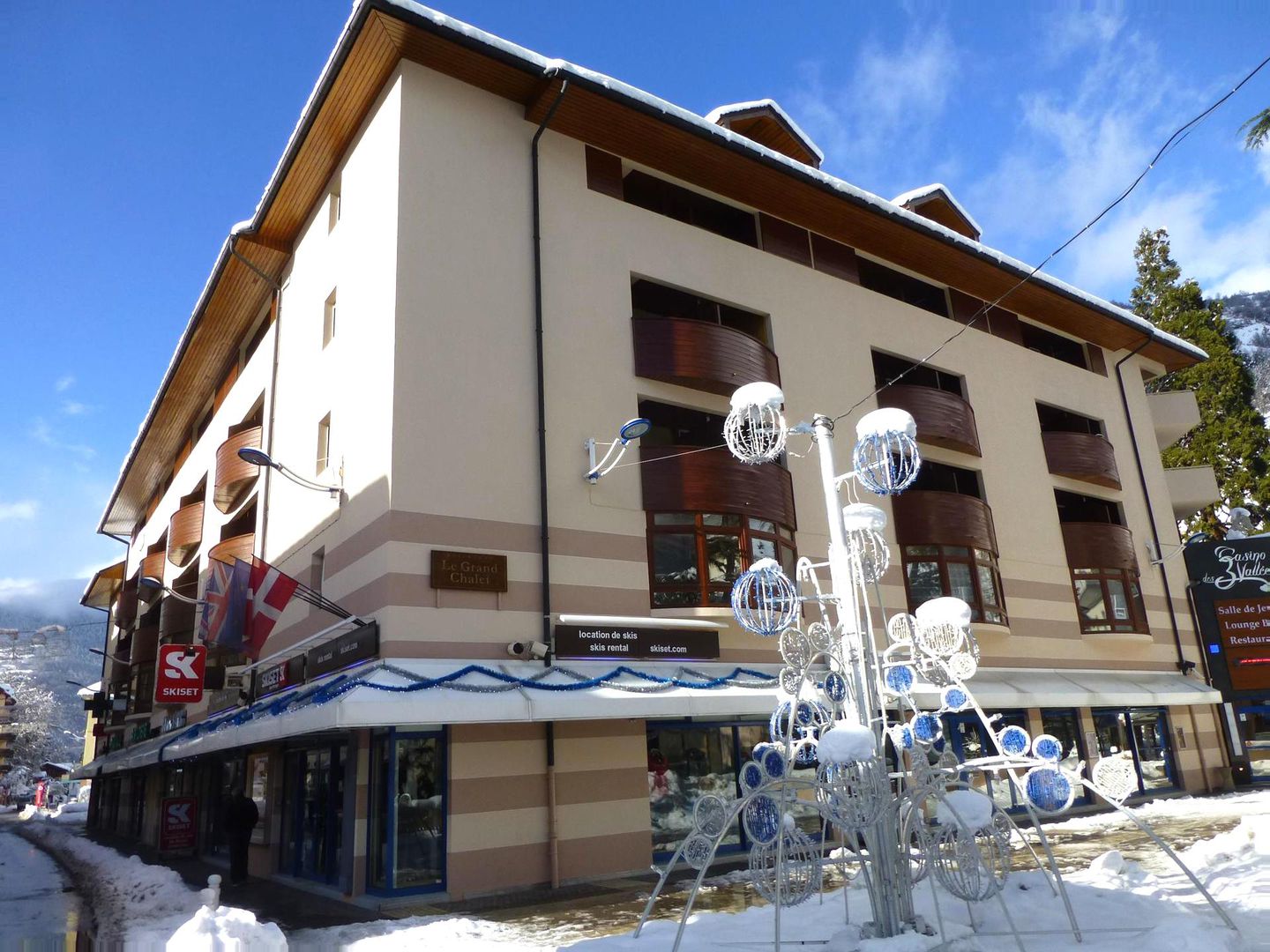 Résidence Grand Chalet - Unterkunft in Brides-les-Bains