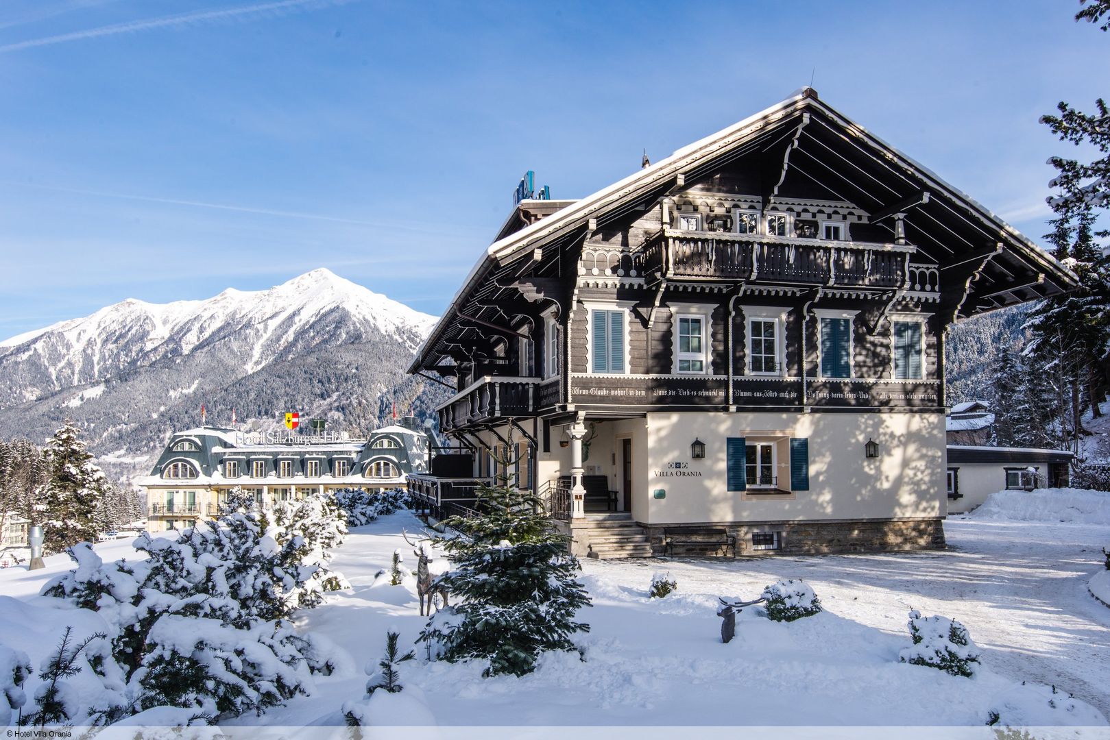 Hotel Villa Orania in Bad Gastein/Hofgastein günstig buchen / Österreich Hotel Villa Orania in Bad Gastein/Hofgastein, Hotel Villa Orania / Österreich