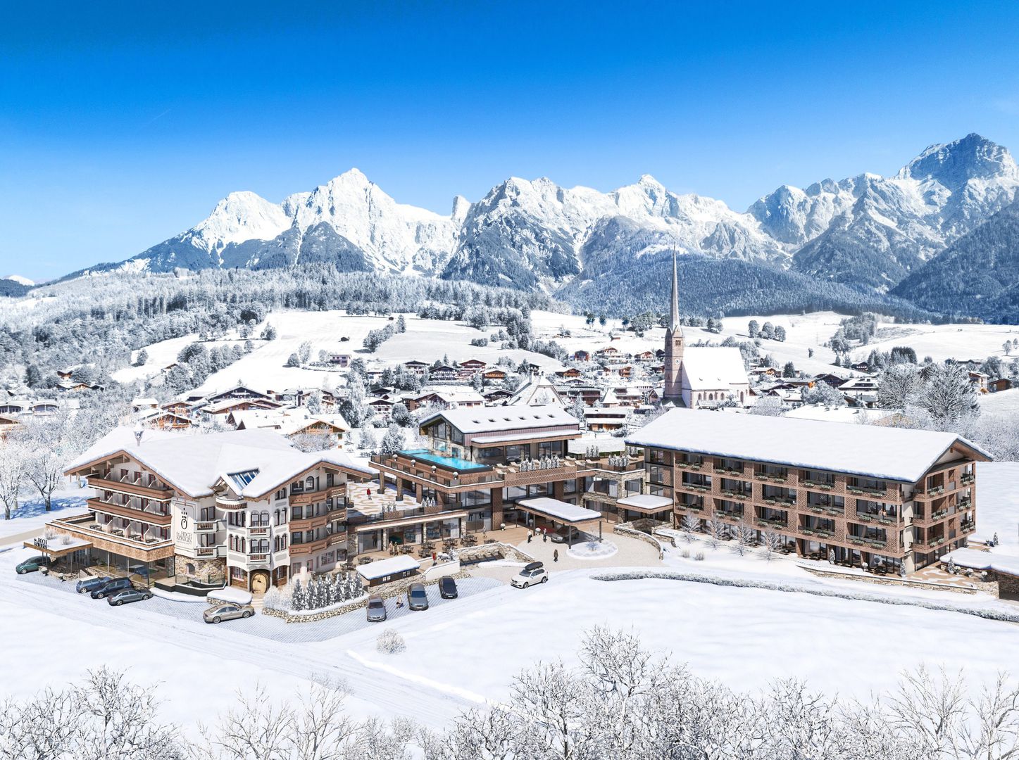 die HOCHKÖNIGIN - Mountain Resort in Maria Alm, die HOCHKÖNIGIN - Mountain Resort / Österreich