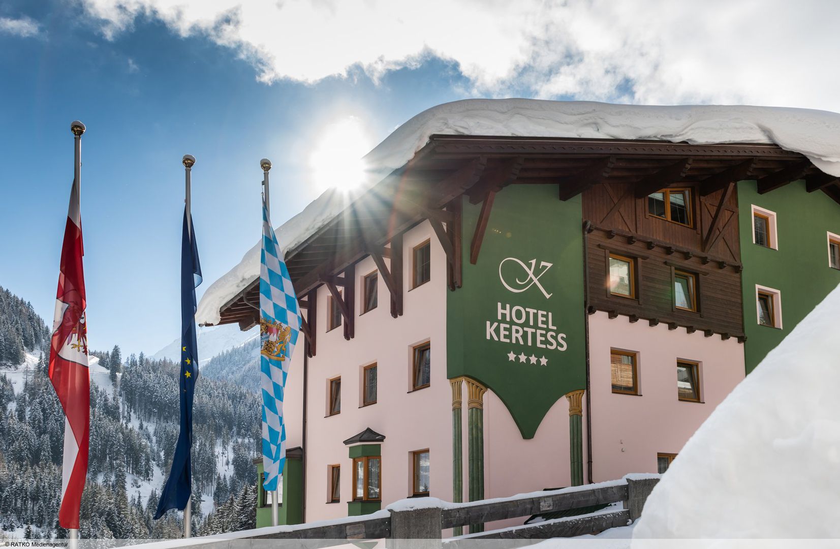 Hotel Kertess in St. Anton am Arlberg günstig buchen / Österreich Hotel Kertess in St. Anton am Arlberg, Hotel Kertess / Österreich