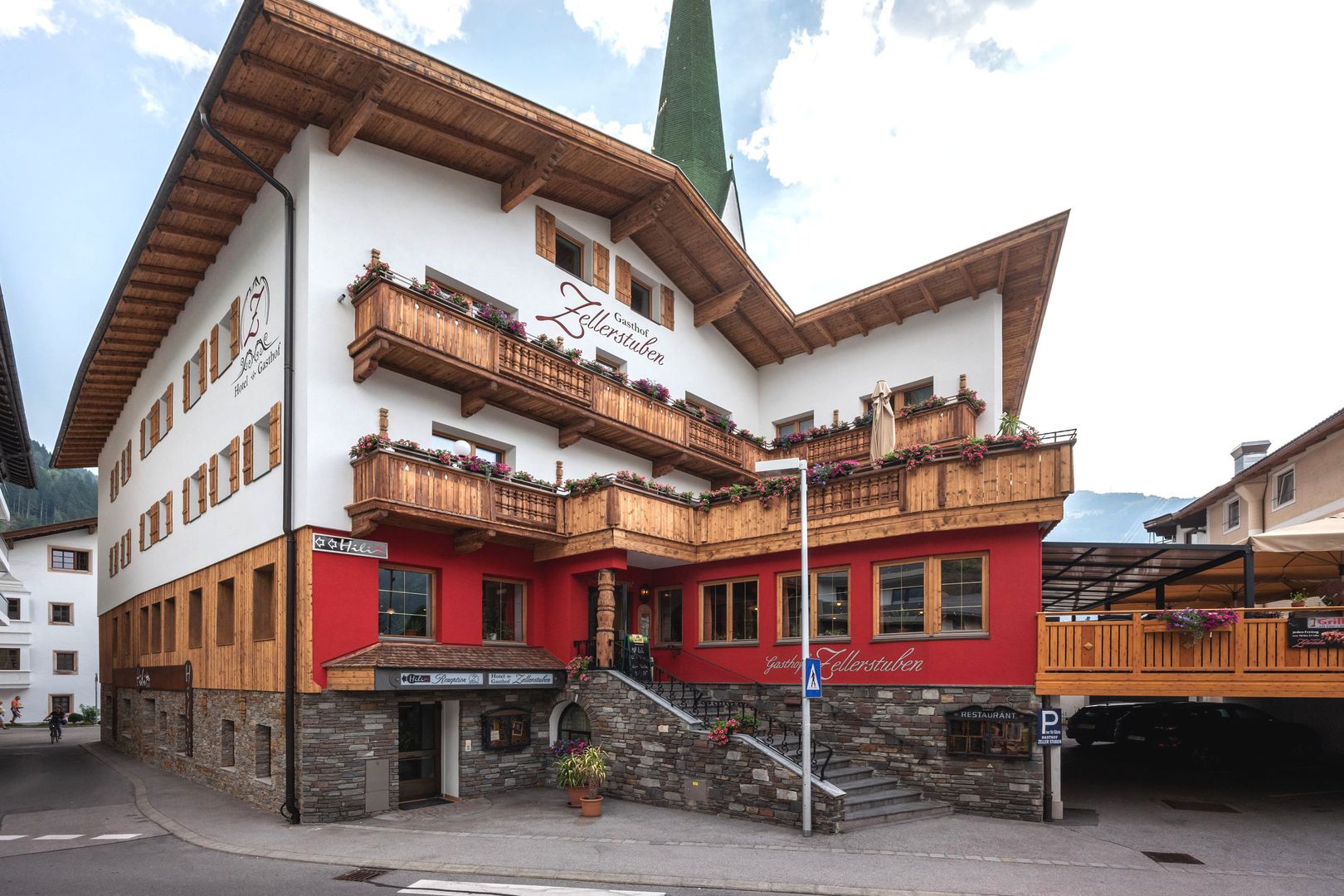 Hotel Gasthof Zellerstuben in Zell am Ziller (Zillertal), Hotel Gasthof Zellerstuben / Österreich