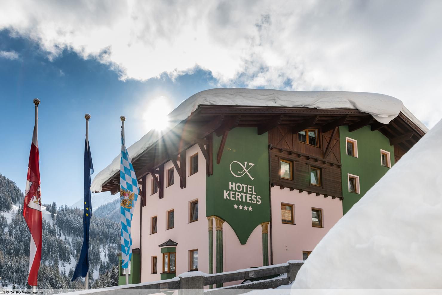 Hotel Kertess in St. Anton am Arlberg günstig buchen / Österreich Hotel Kertess in St. Anton am Arlberg, Hotel Kertess / Österreich